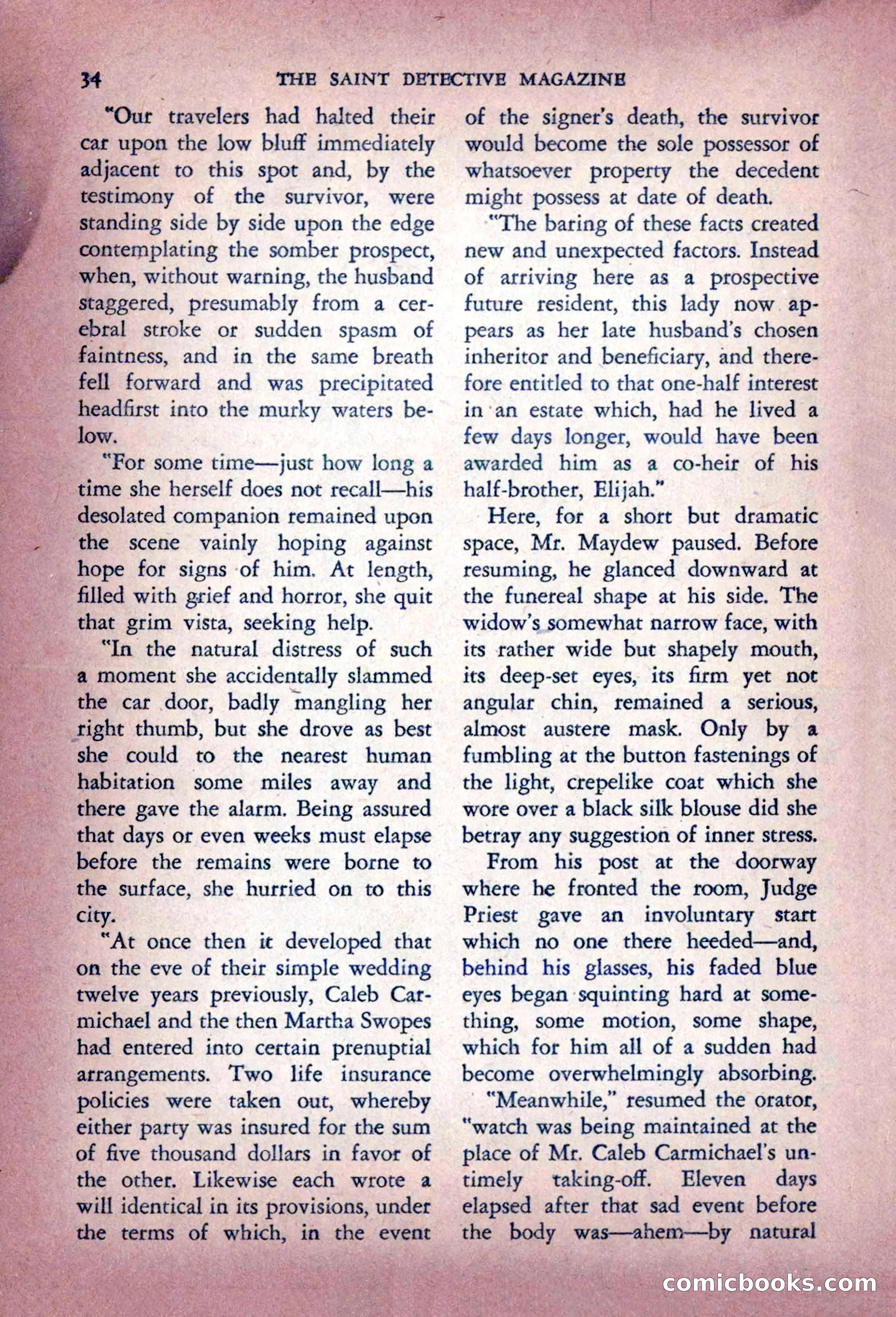 The Saint Detective Magazine — page 36 of 196