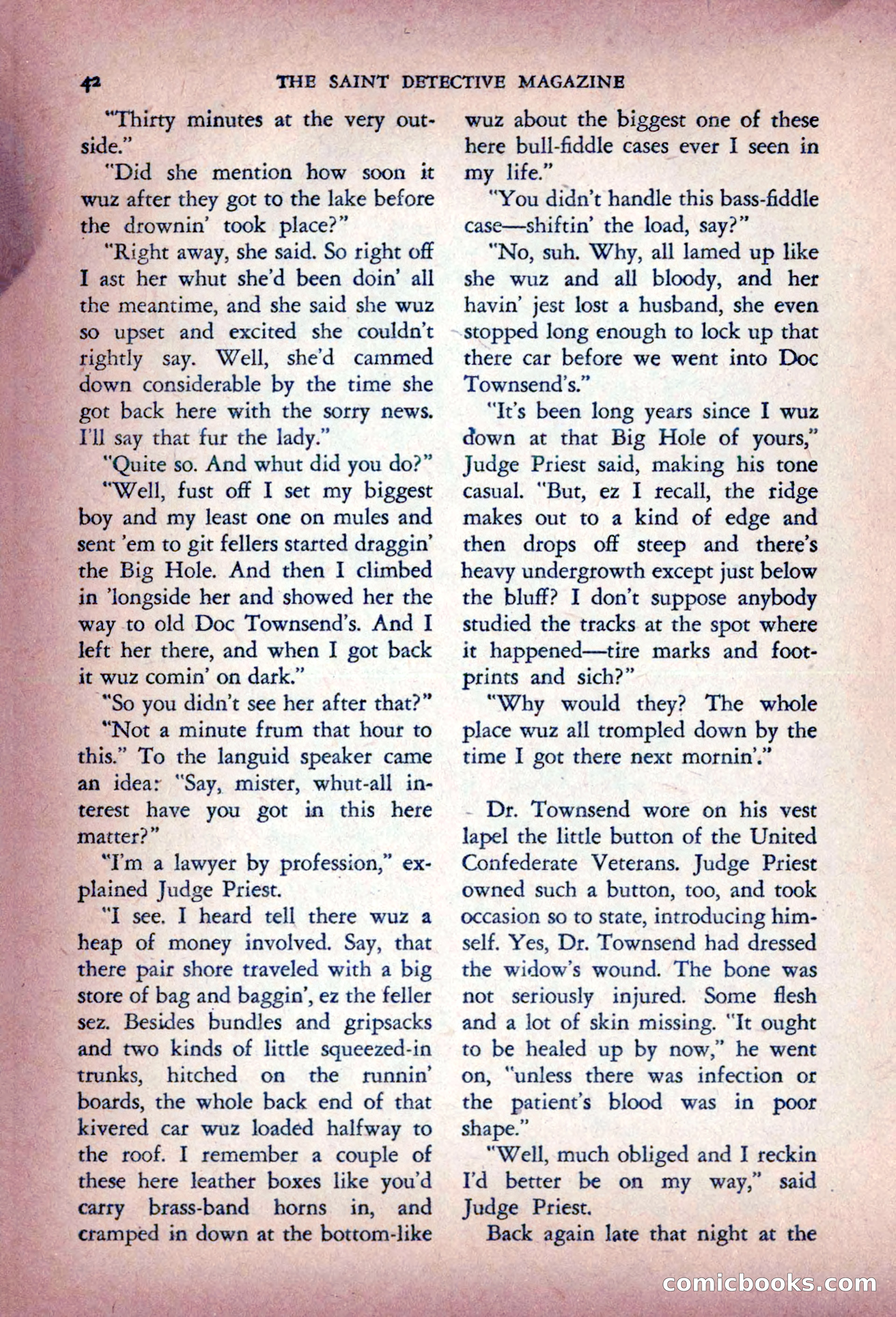 The Saint Detective Magazine — page 44 of 196