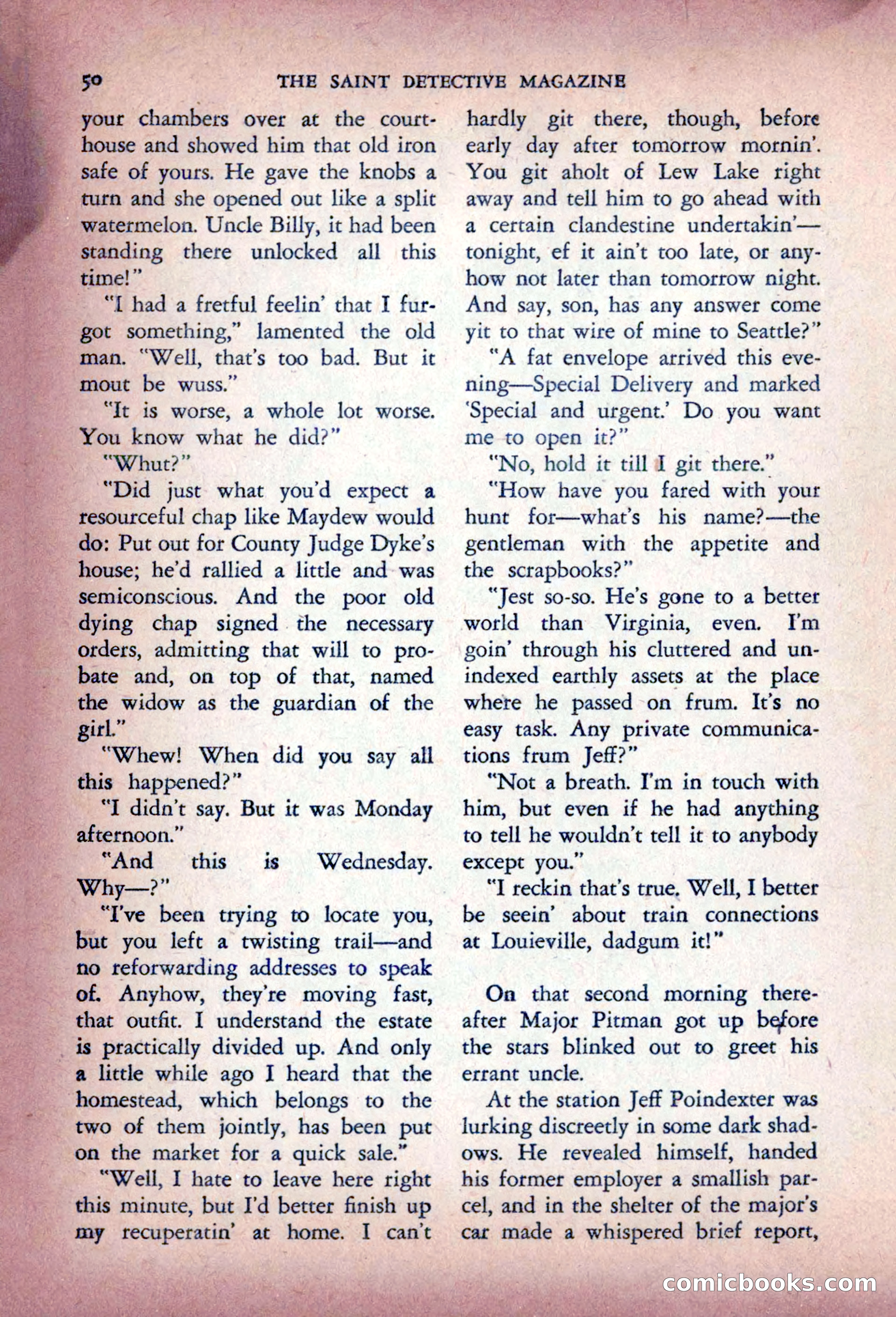 The Saint Detective Magazine — page 52 of 196