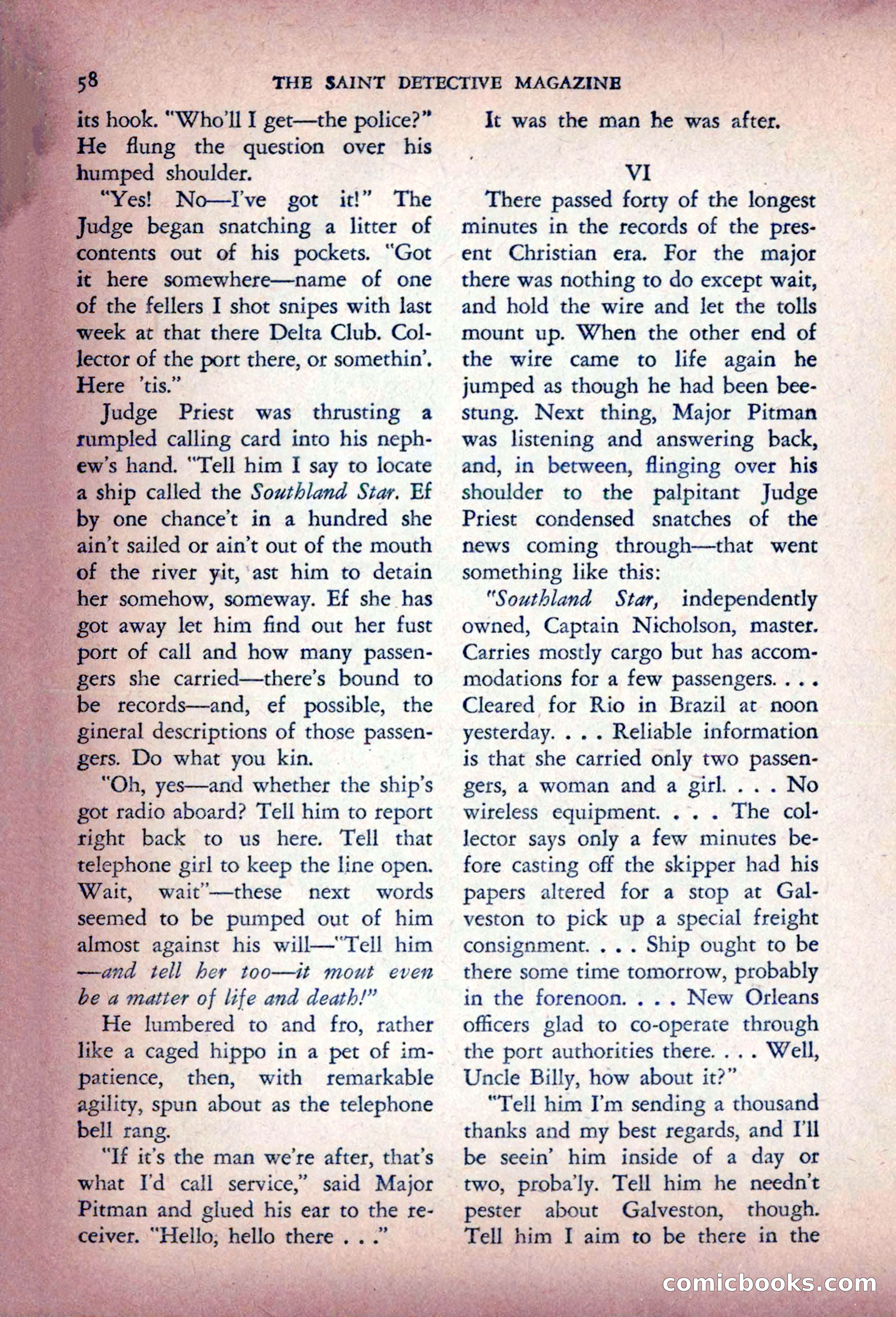 The Saint Detective Magazine — page 60 of 196