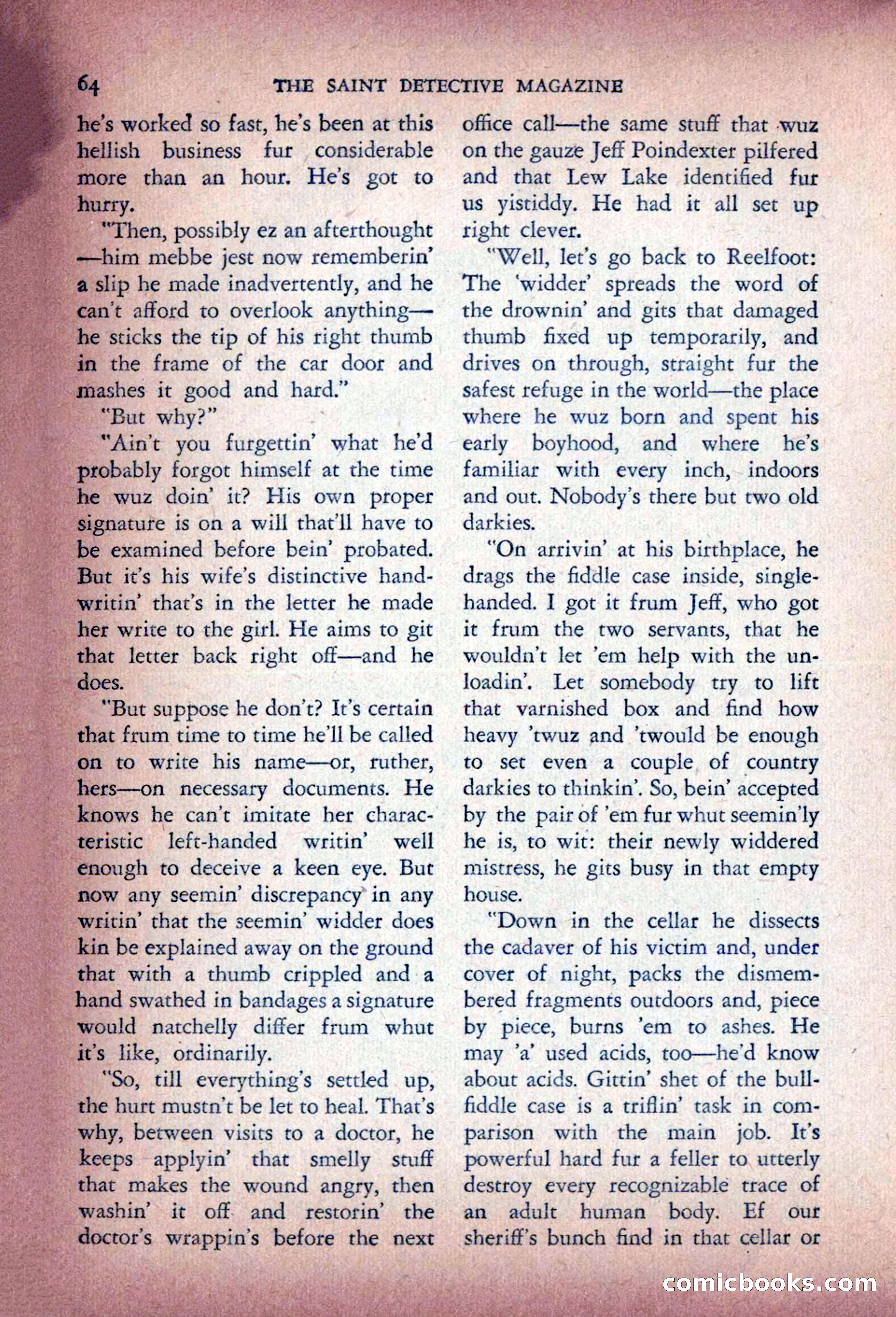 The Saint Detective Magazine — page 66 of 196