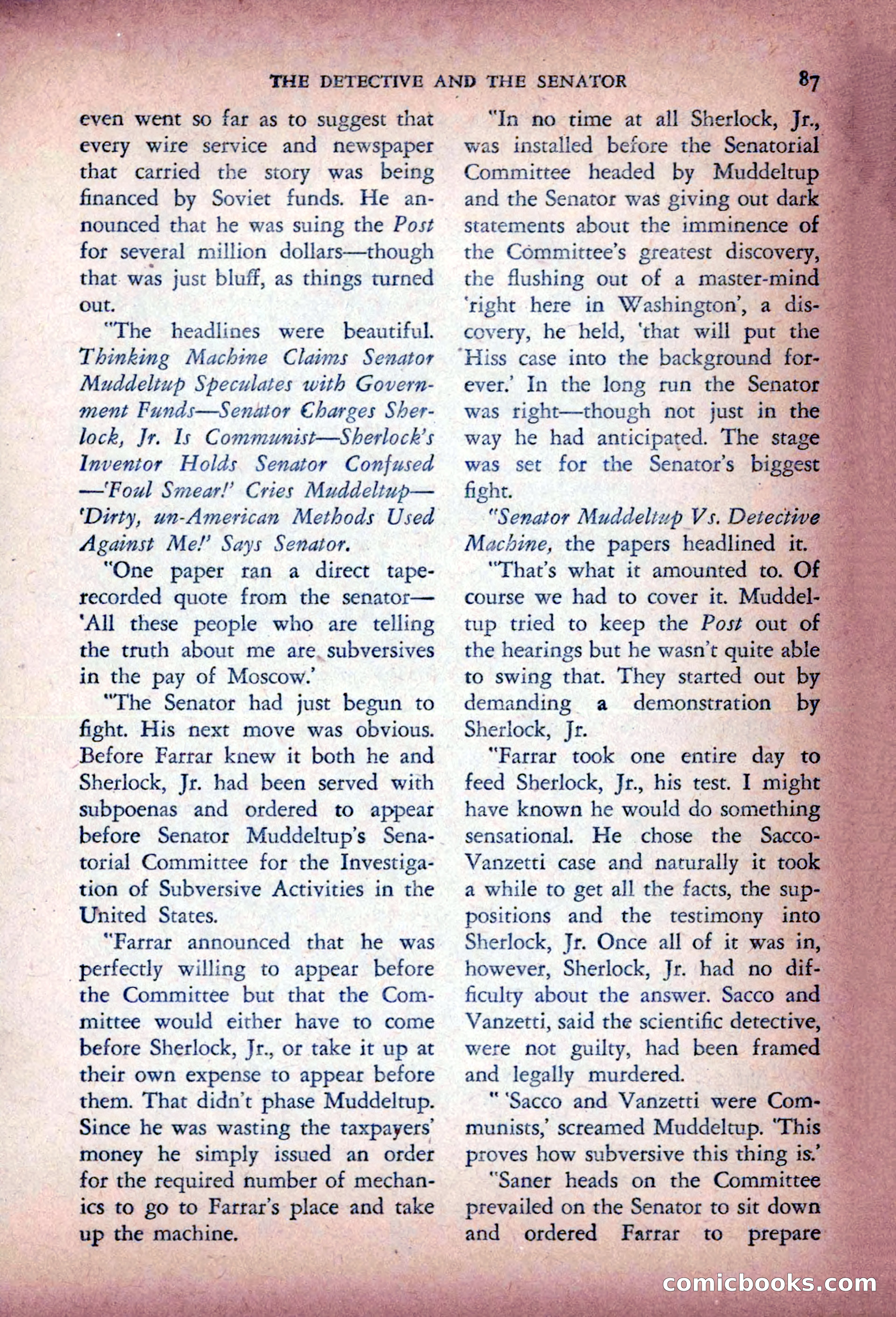The Saint Detective Magazine — page 89 of 196
