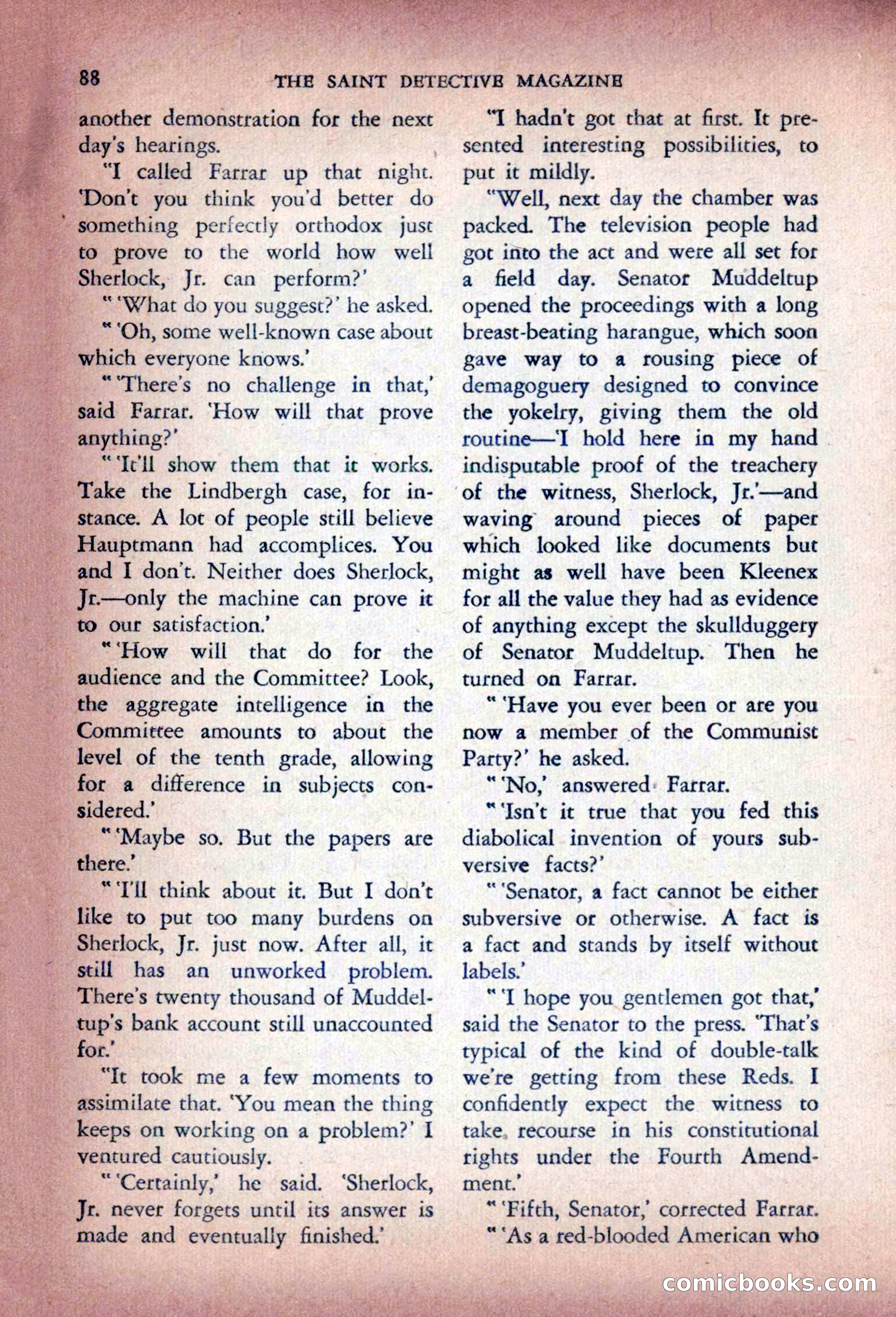 The Saint Detective Magazine — page 90 of 196