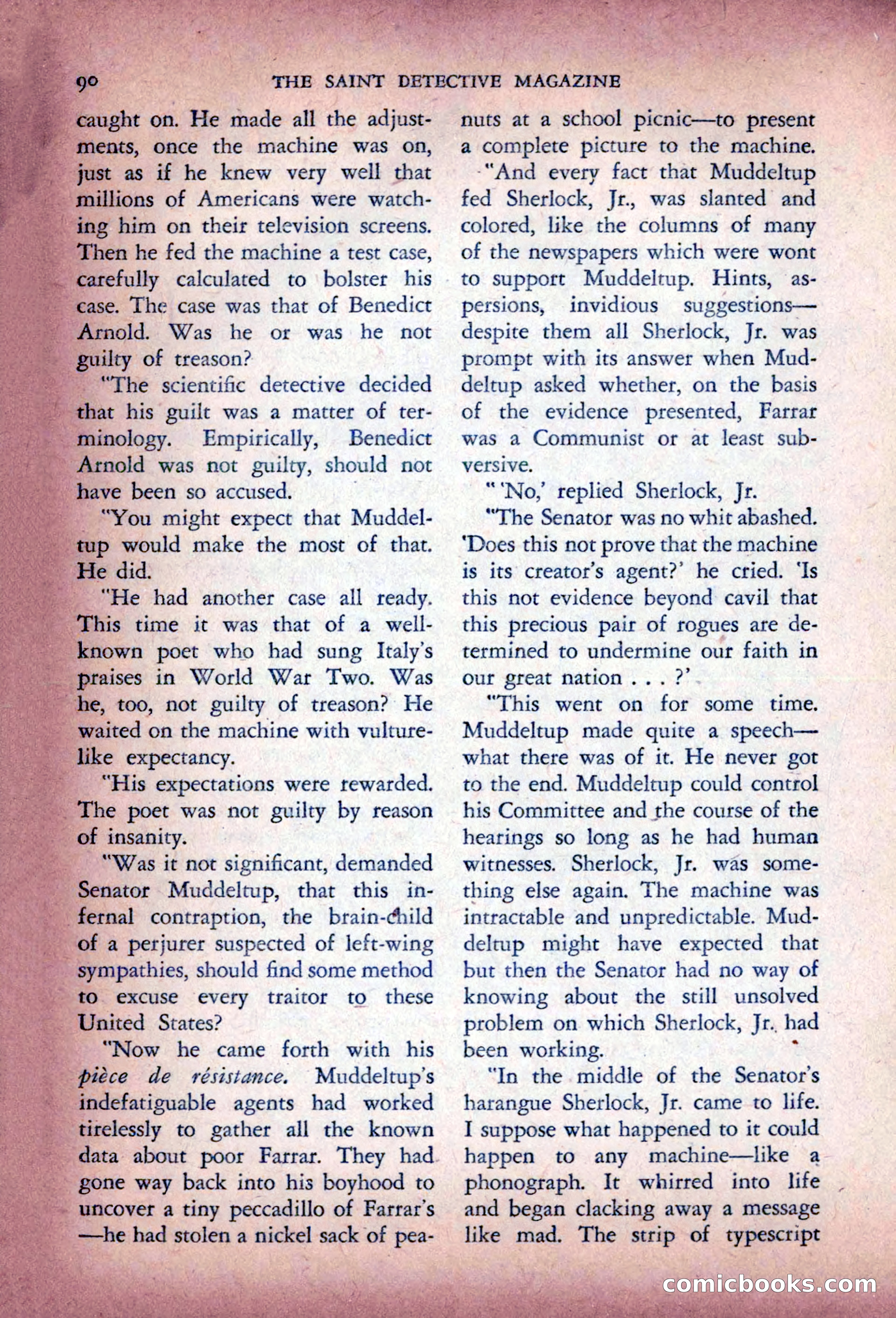 The Saint Detective Magazine — page 92 of 196