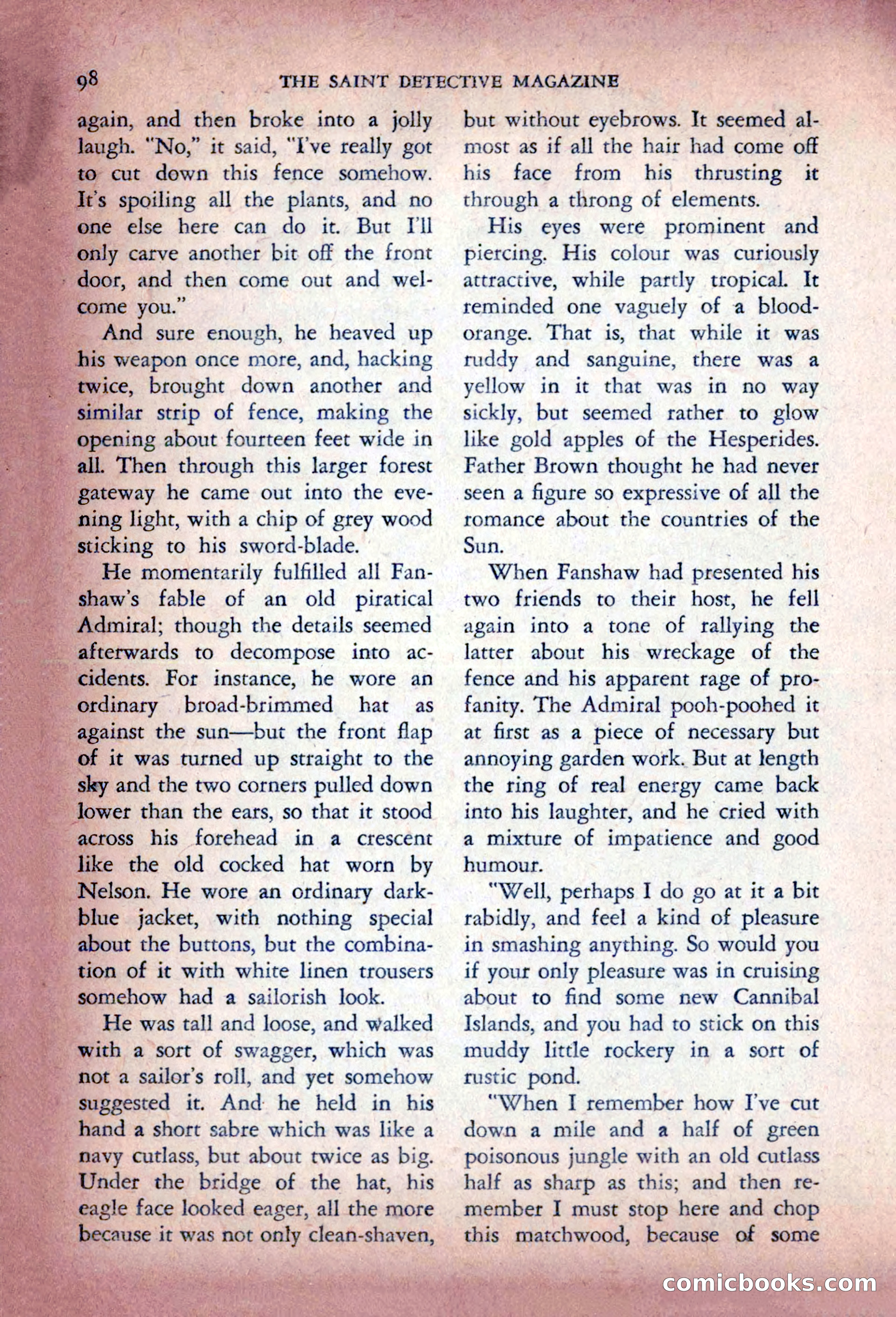 The Saint Detective Magazine — page 100 of 196
