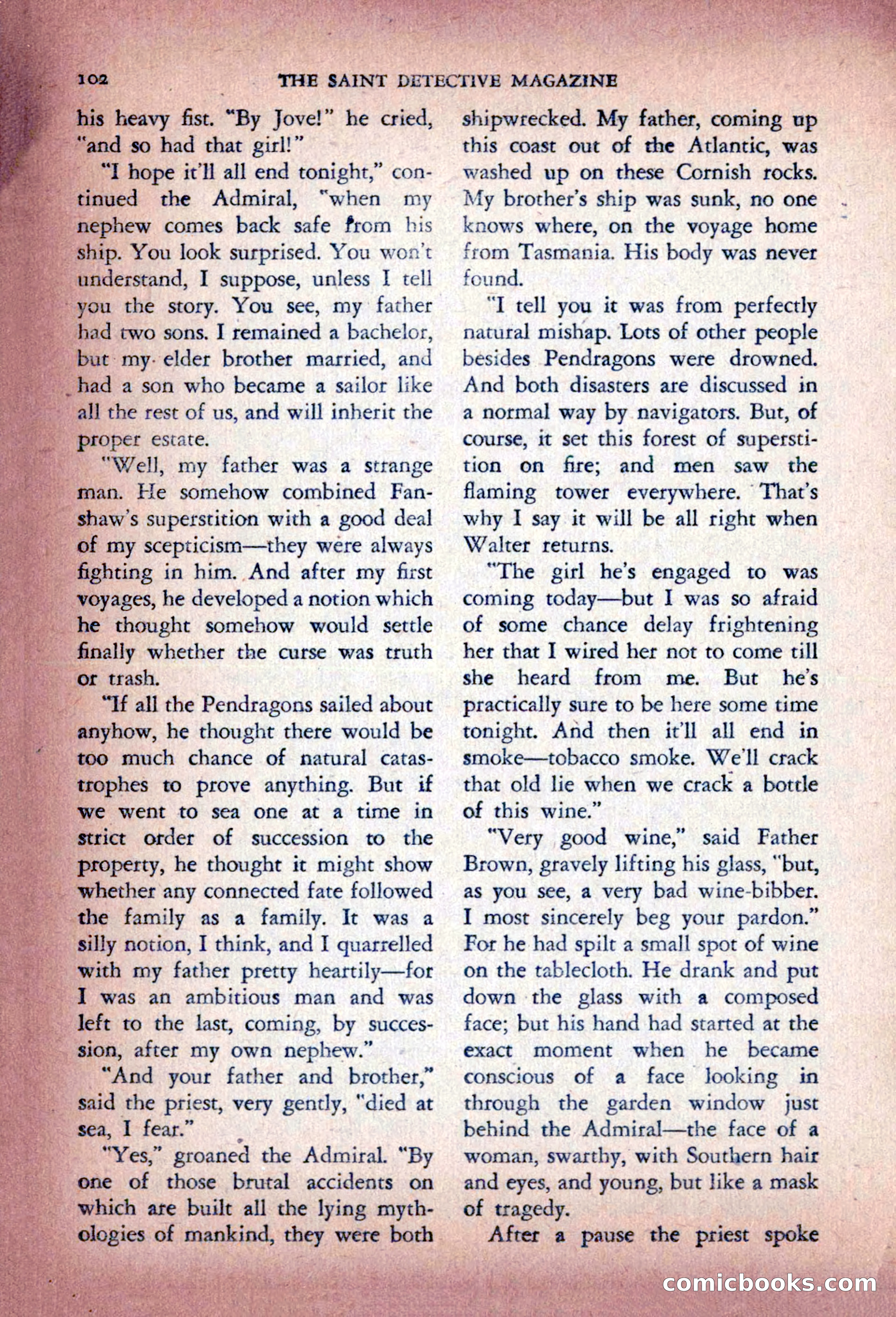 The Saint Detective Magazine — page 104 of 196