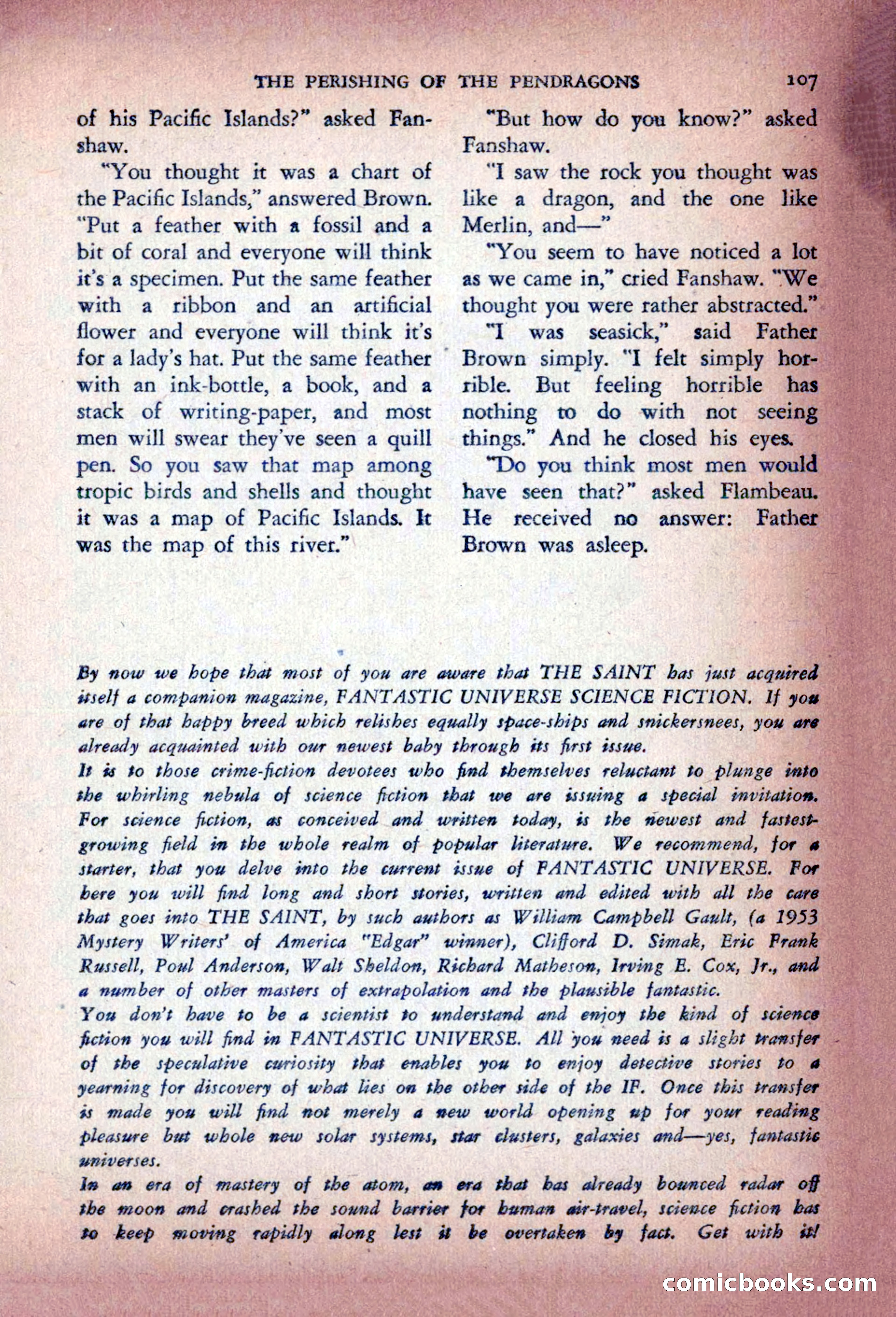 The Saint Detective Magazine — page 109 of 196