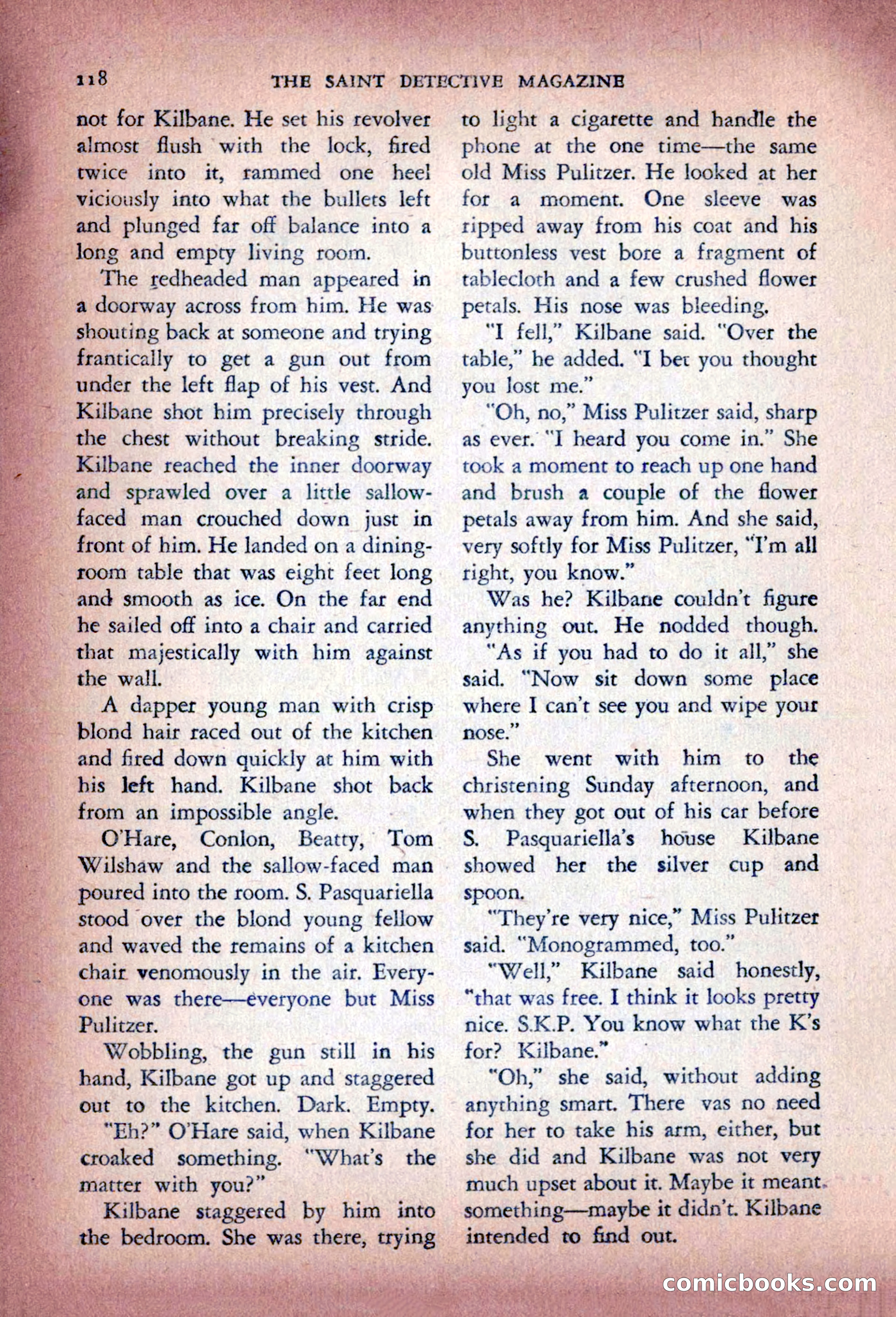 The Saint Detective Magazine — page 120 of 196