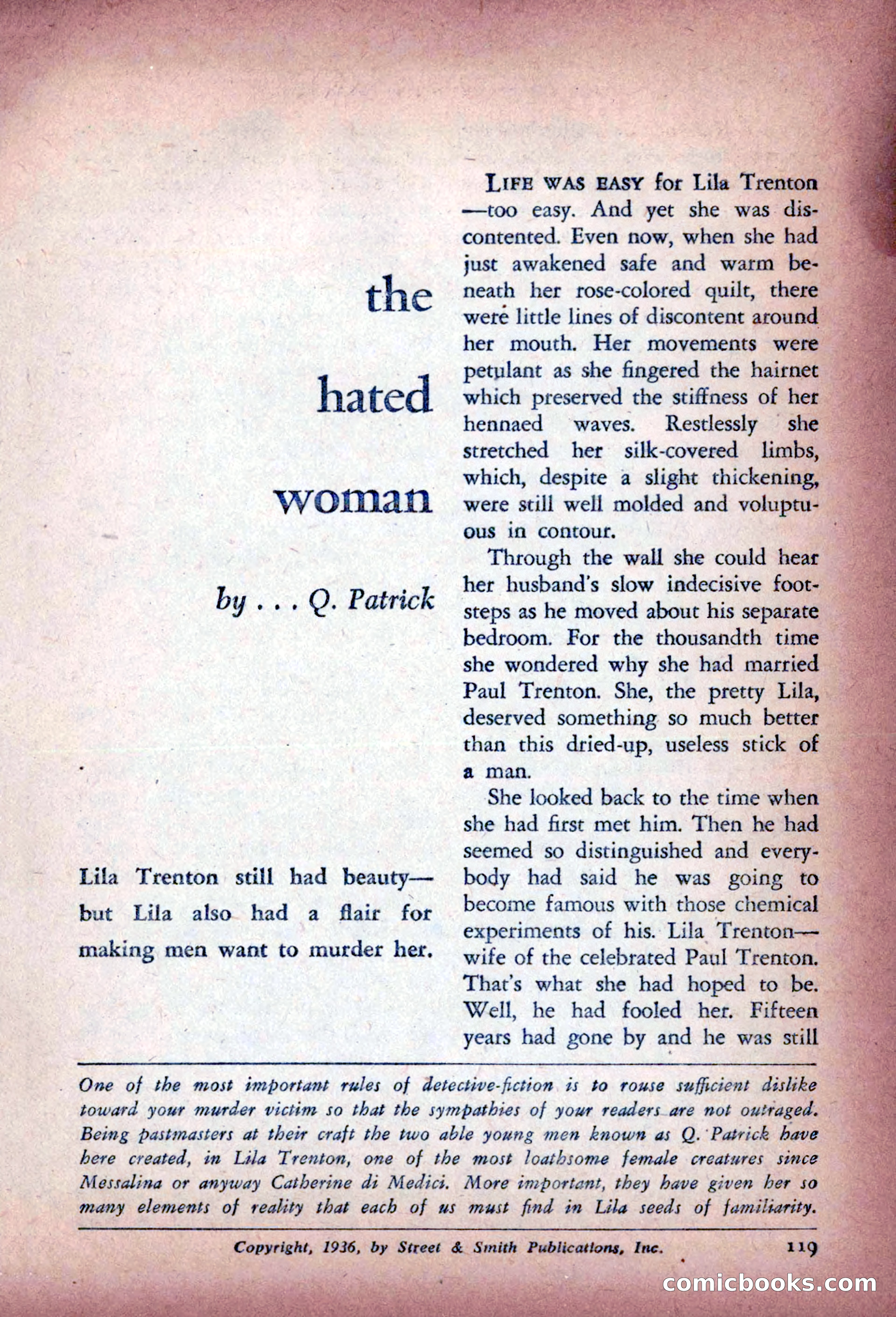 The Saint Detective Magazine — page 121 of 196