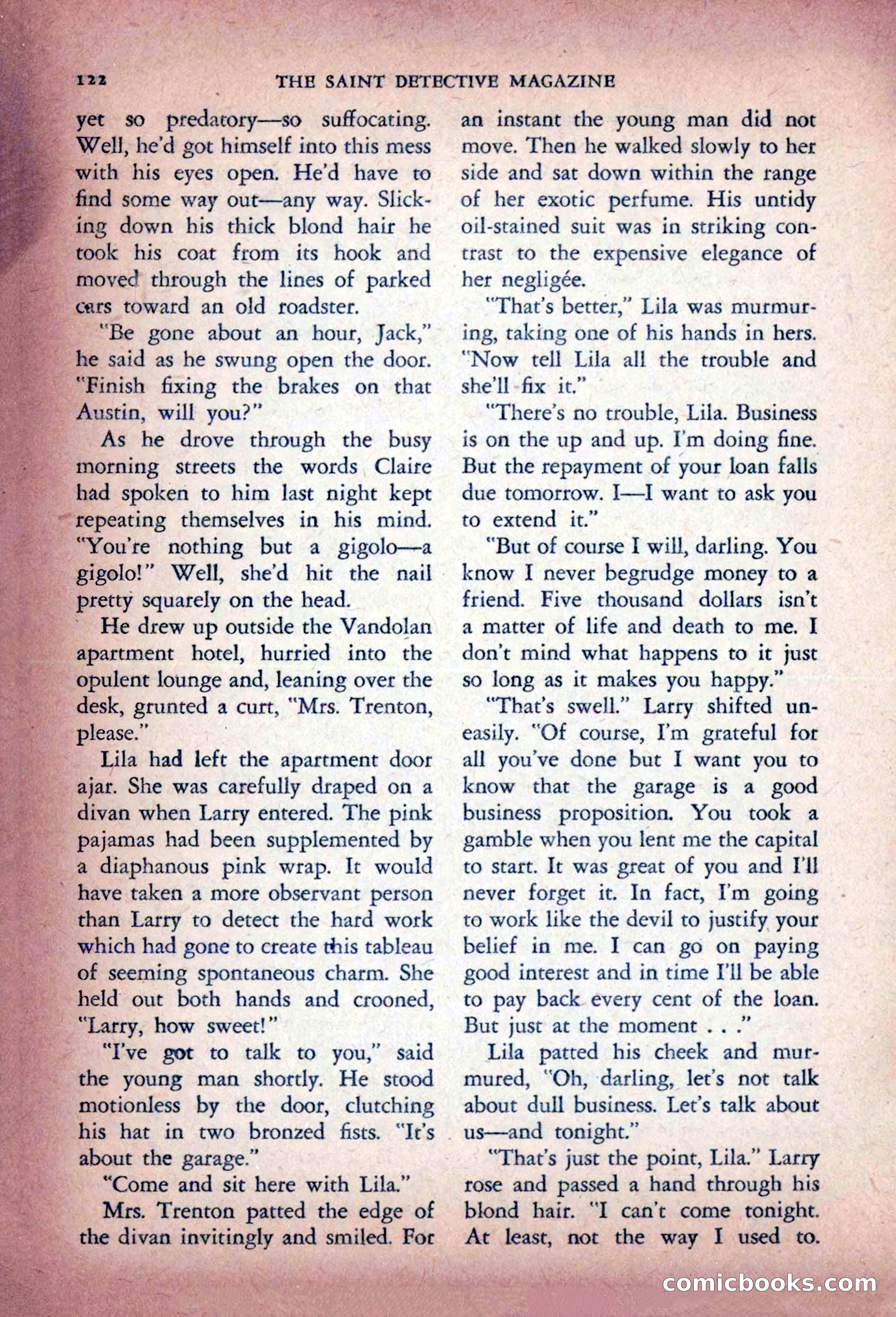 The Saint Detective Magazine — page 124 of 196