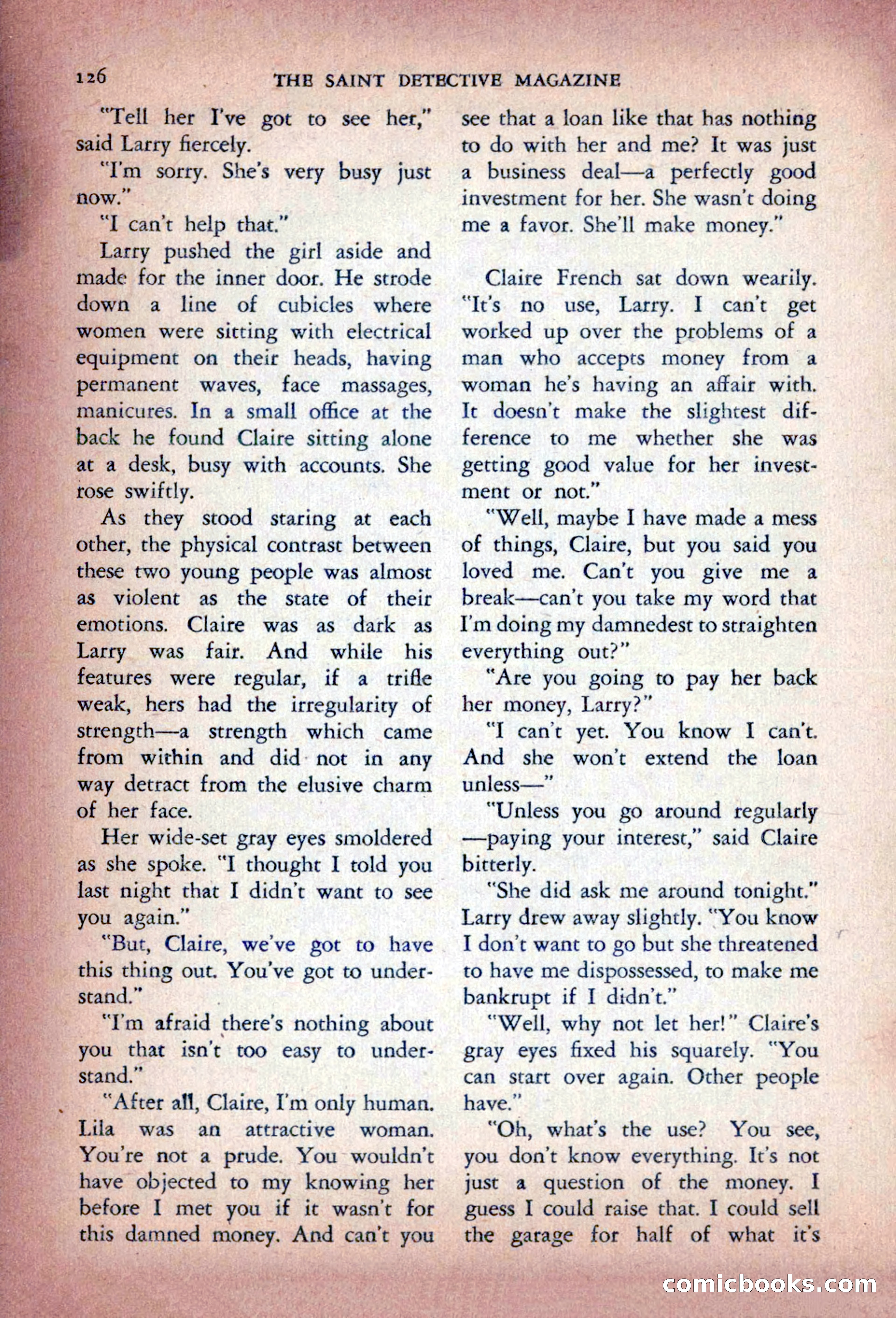 The Saint Detective Magazine — page 128 of 196