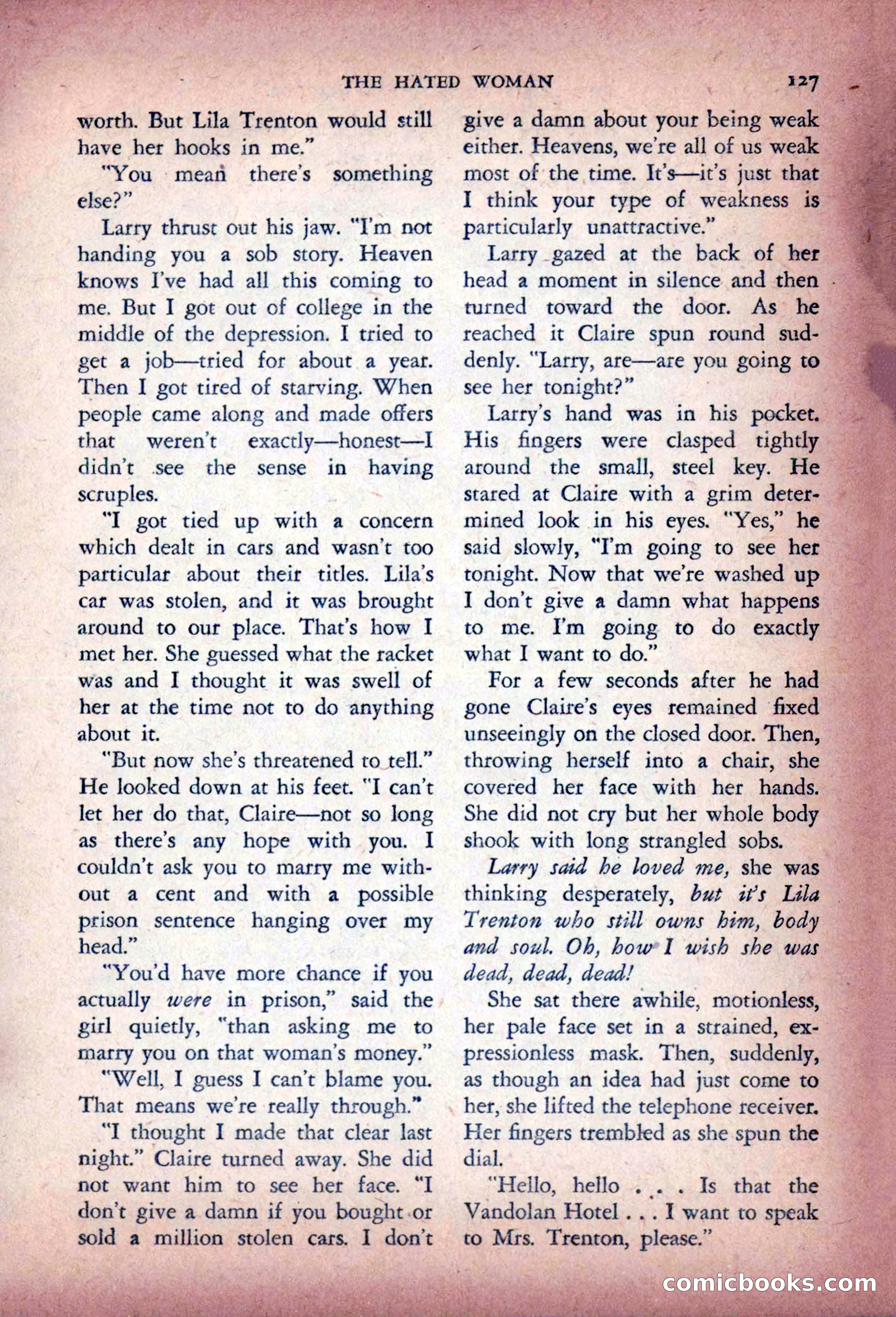 The Saint Detective Magazine — page 129 of 196