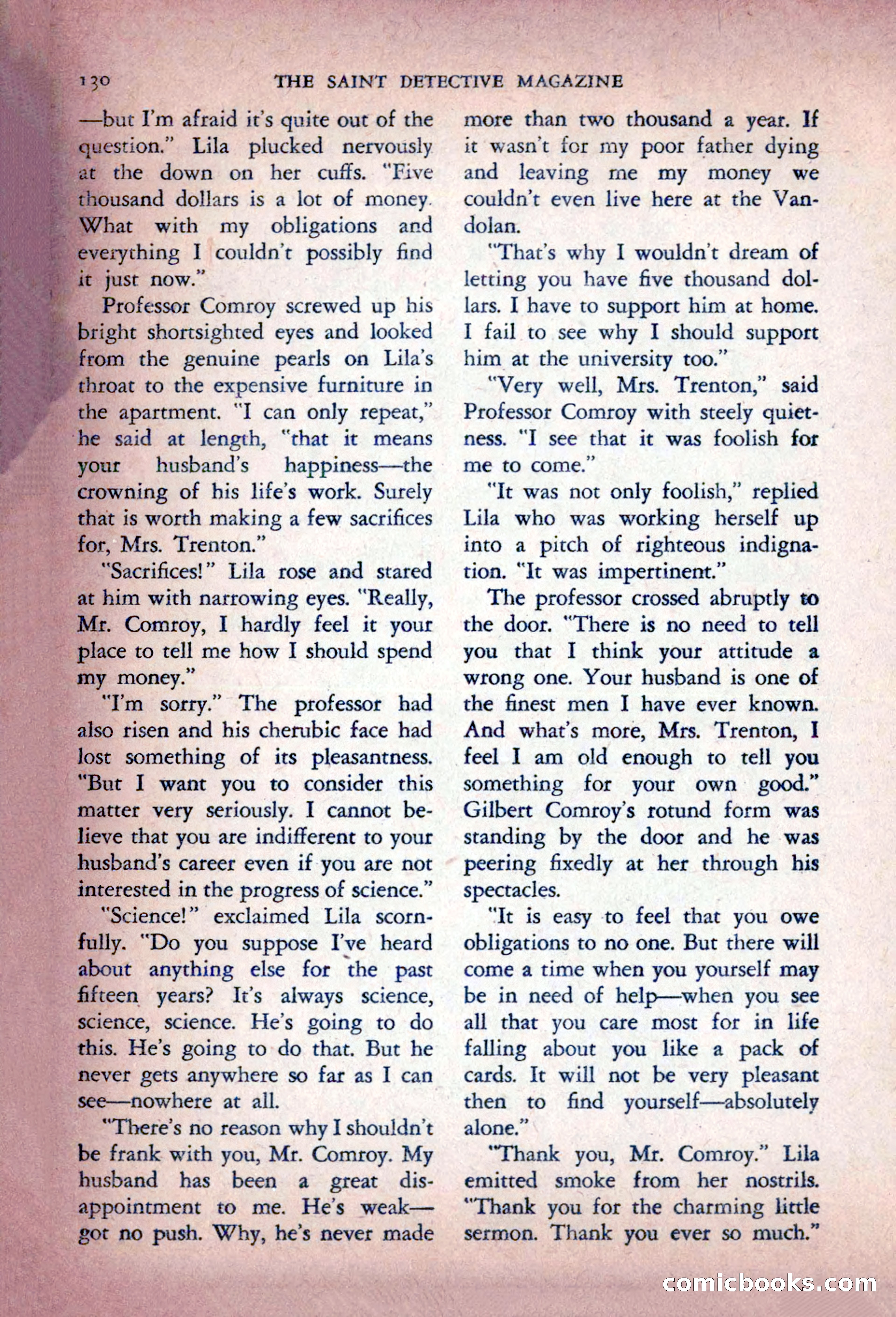 The Saint Detective Magazine — page 132 of 196