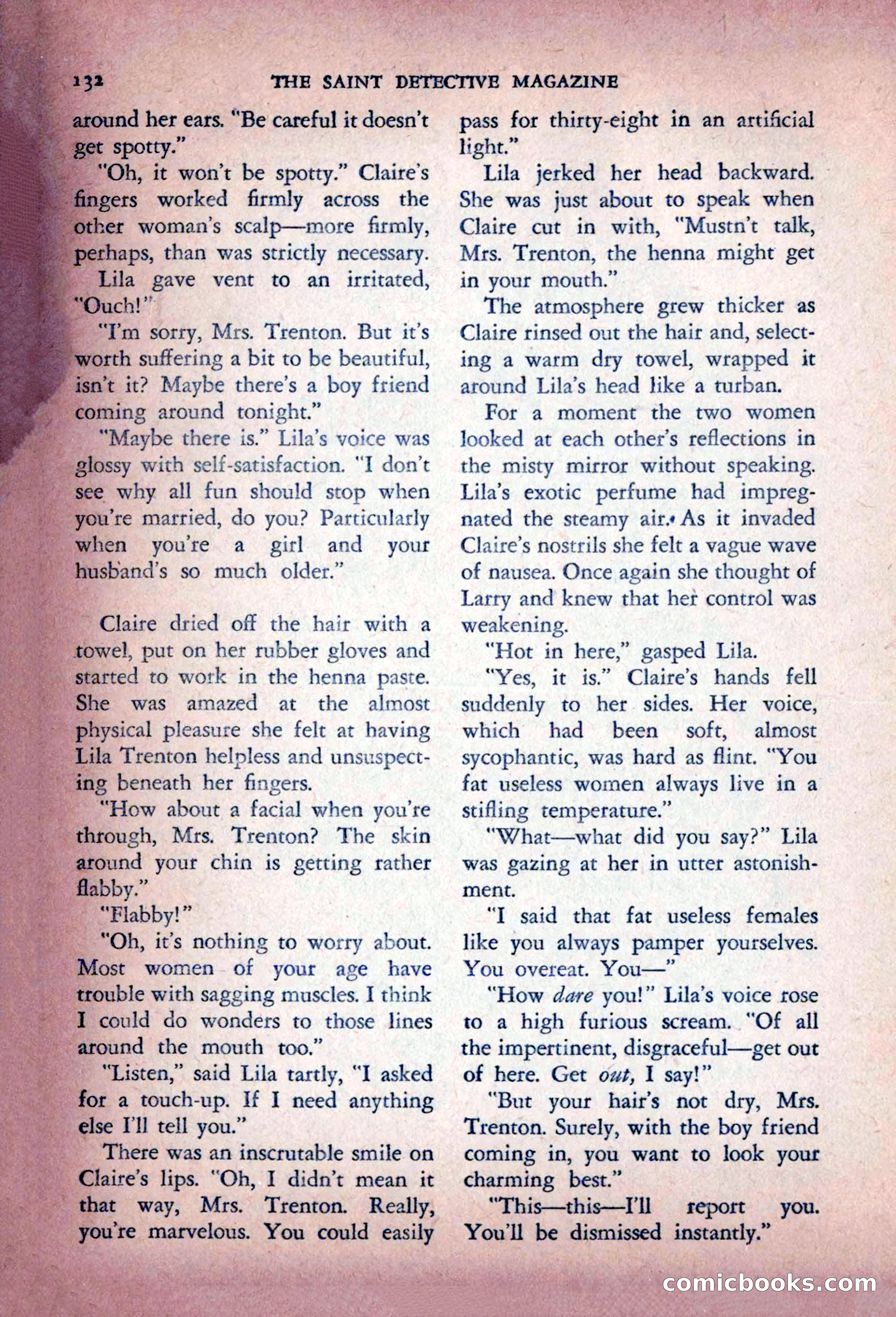 The Saint Detective Magazine — page 134 of 196