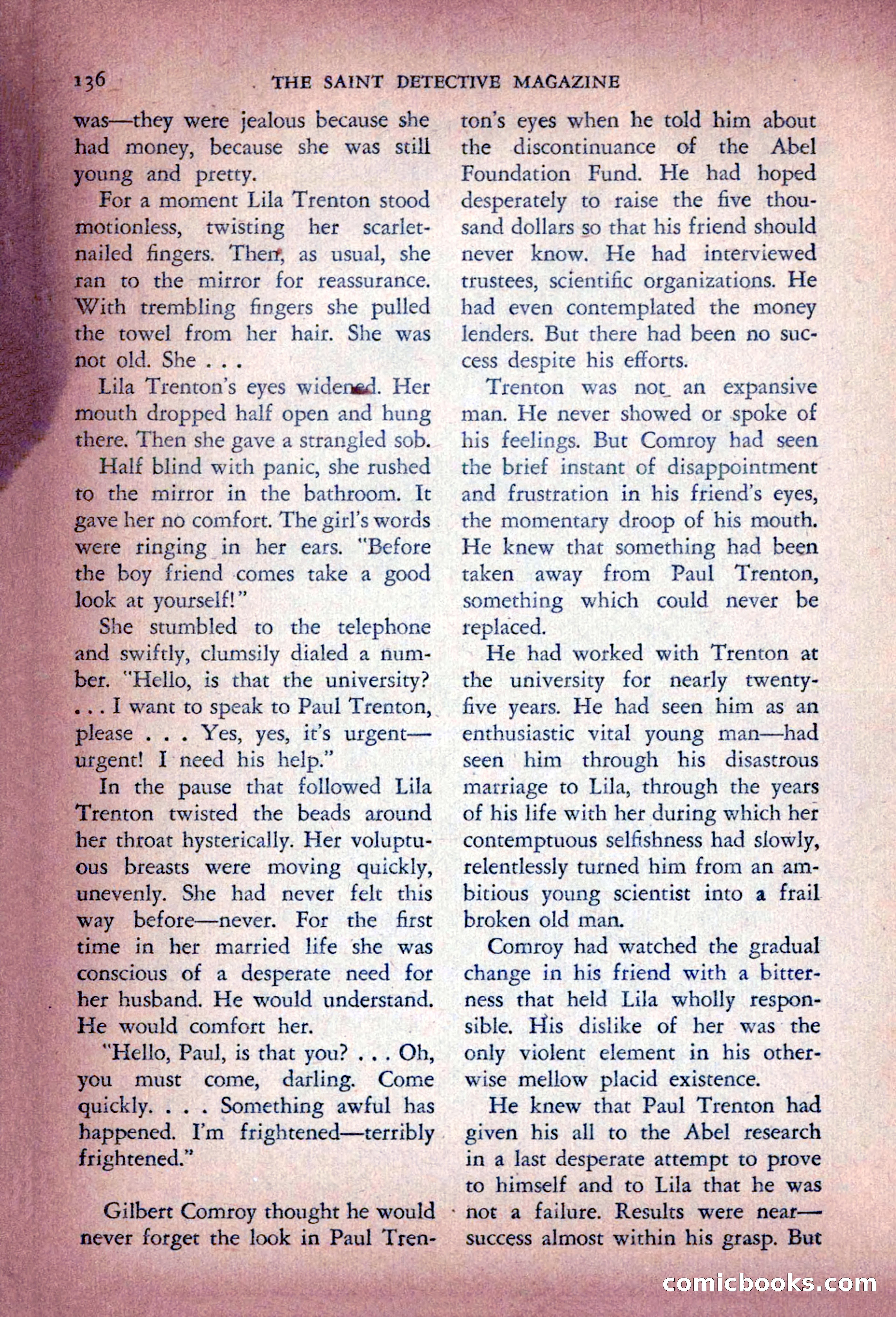 The Saint Detective Magazine — page 138 of 196