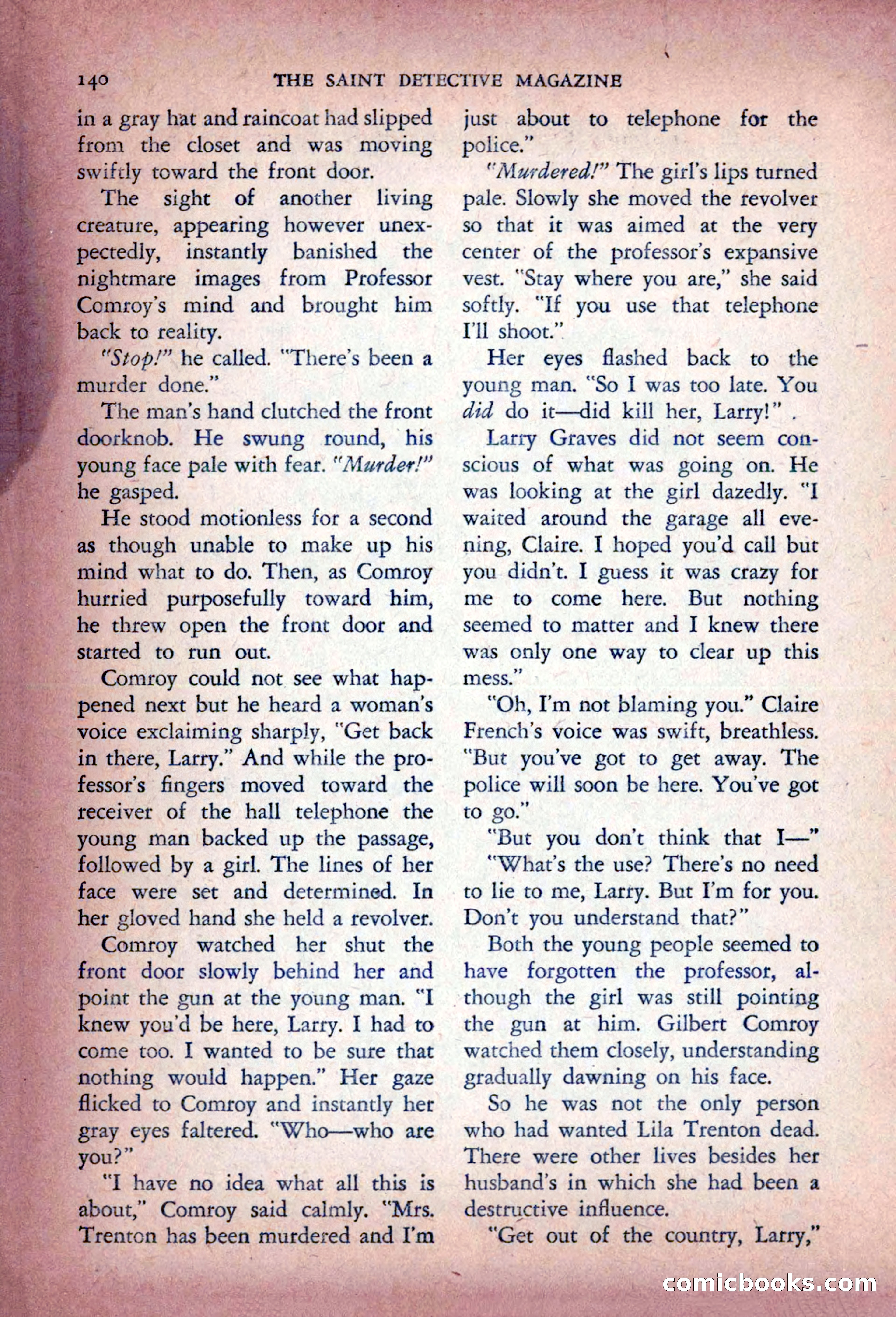 The Saint Detective Magazine — page 142 of 196