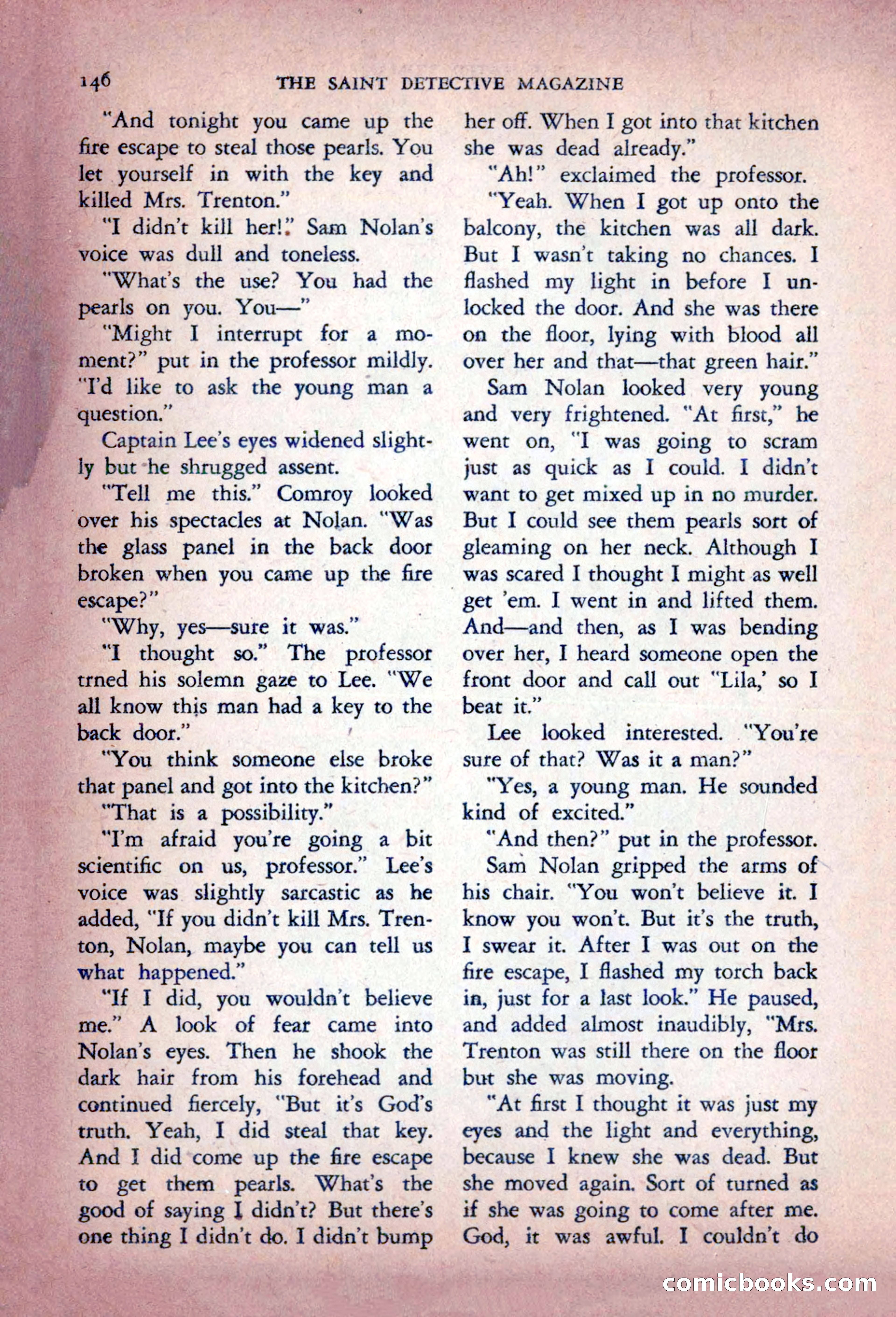 The Saint Detective Magazine — page 148 of 196