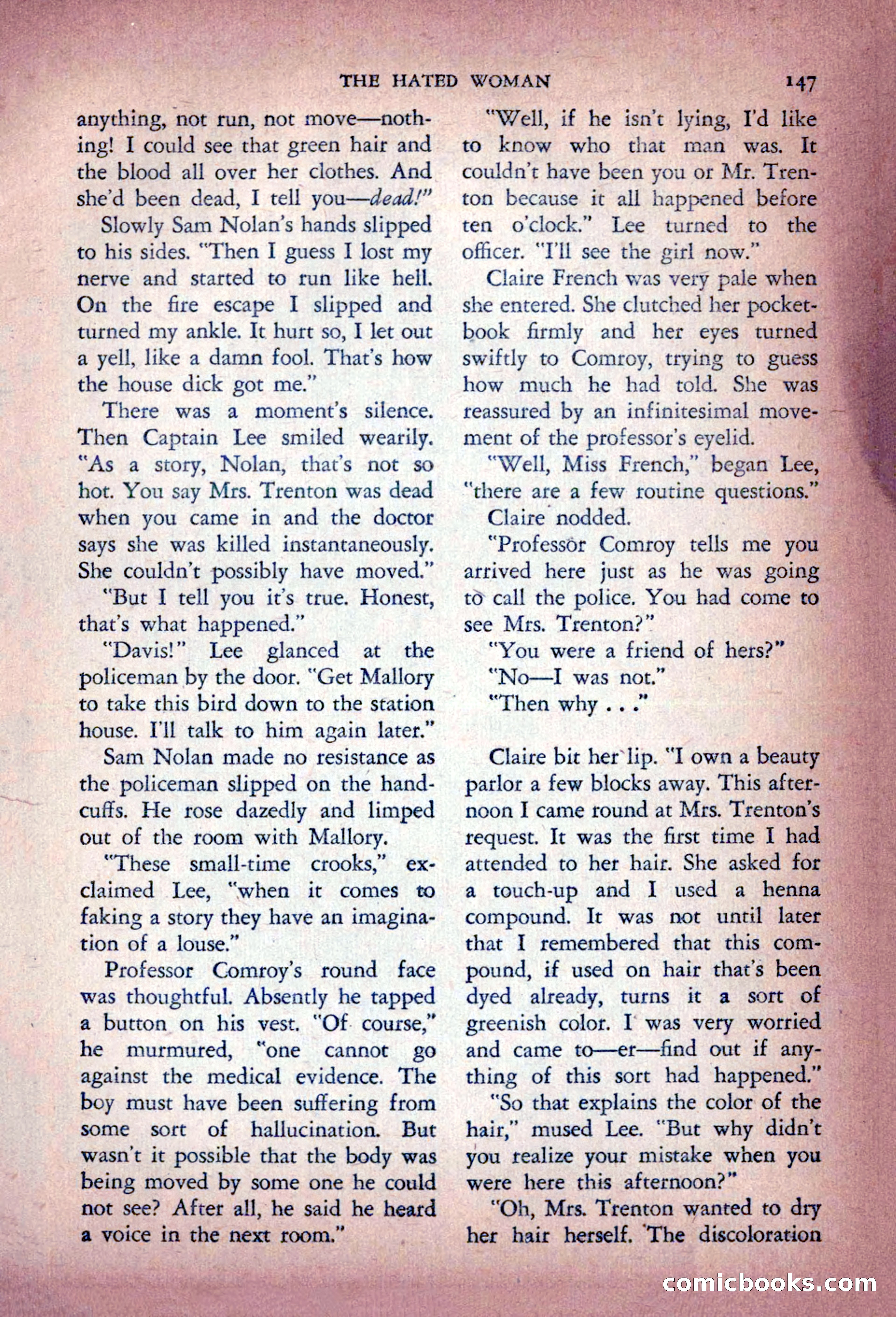 The Saint Detective Magazine — page 149 of 196