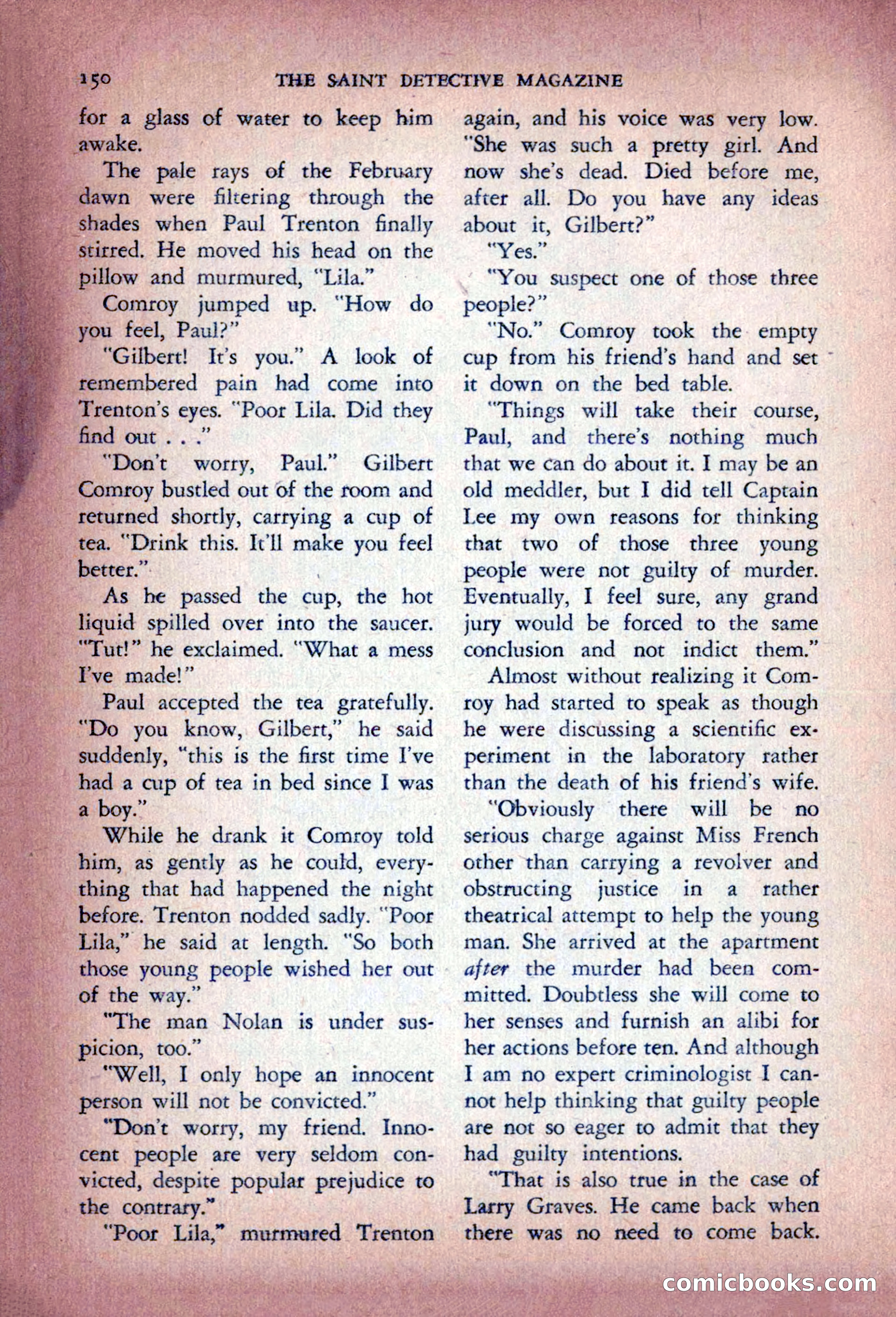 The Saint Detective Magazine — page 152 of 196