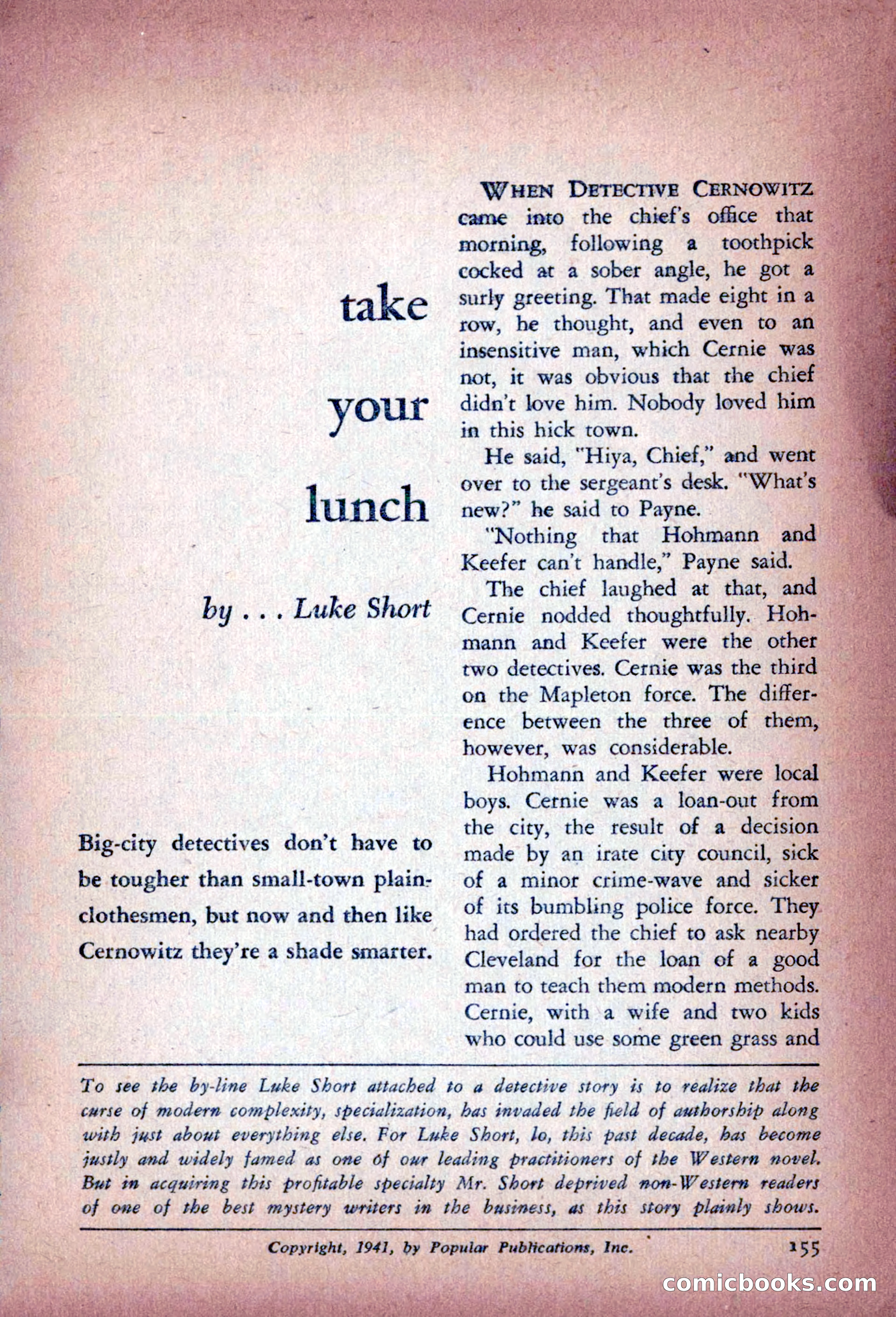 The Saint Detective Magazine — page 157 of 196