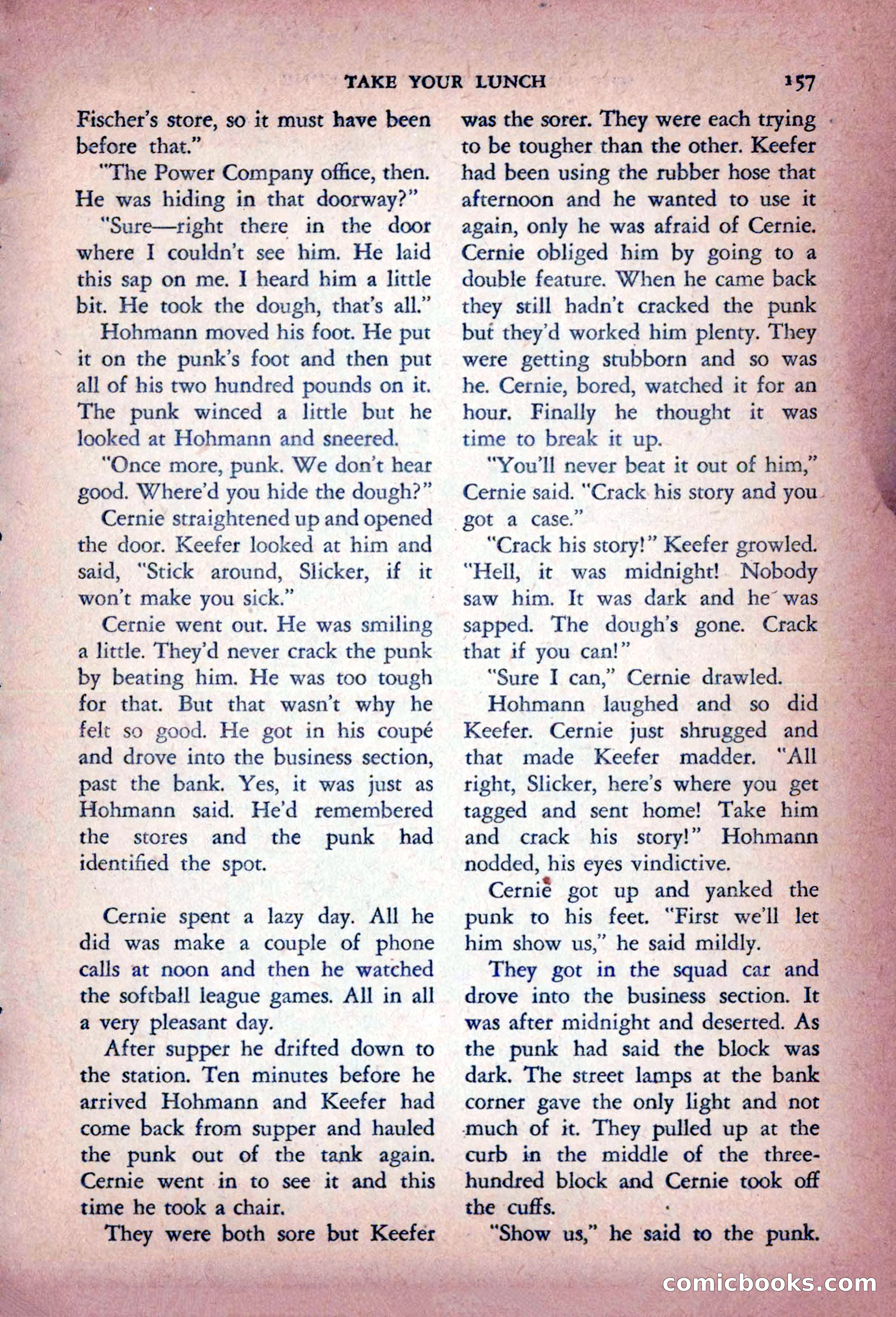 The Saint Detective Magazine — page 159 of 196