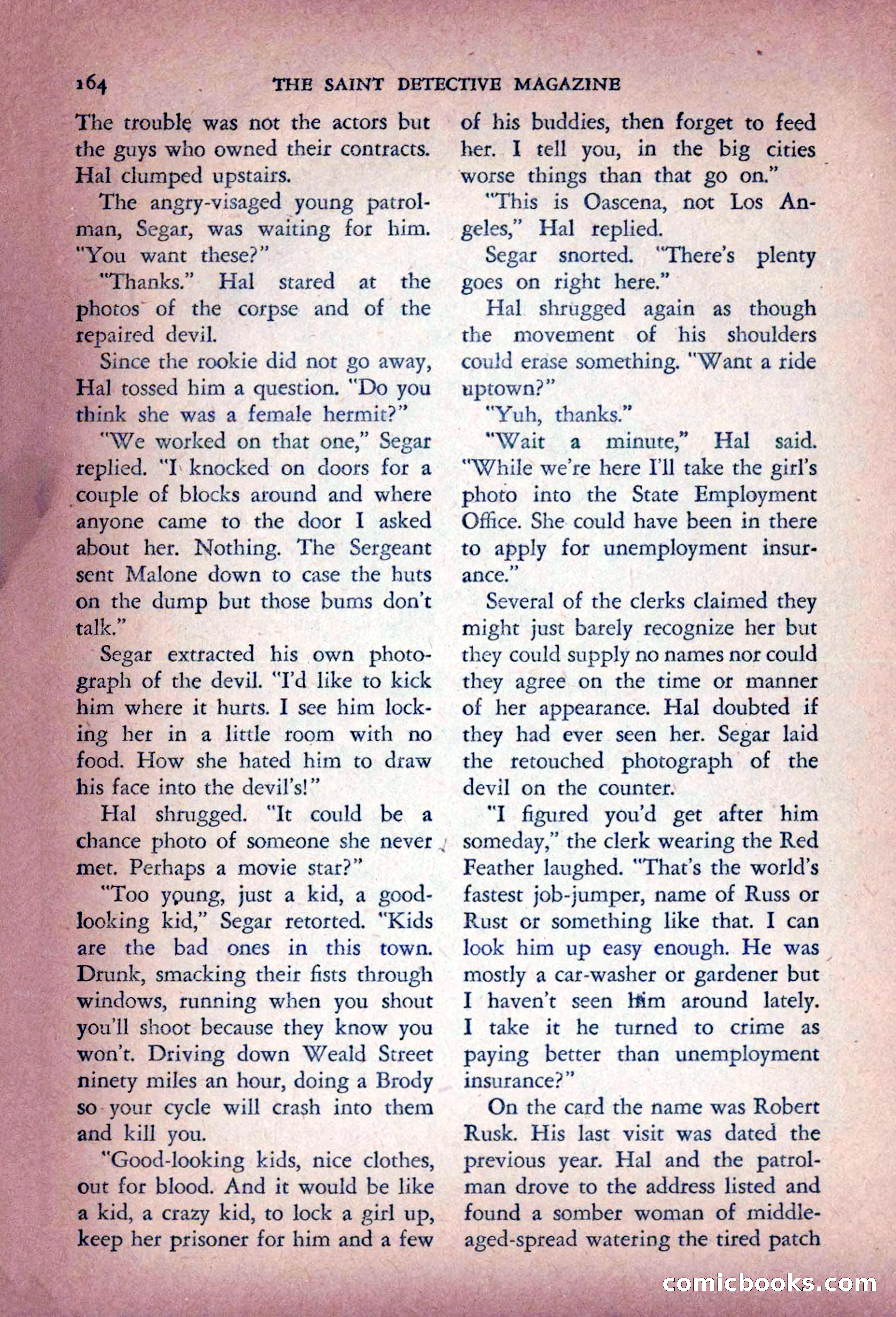 The Saint Detective Magazine — page 166 of 196