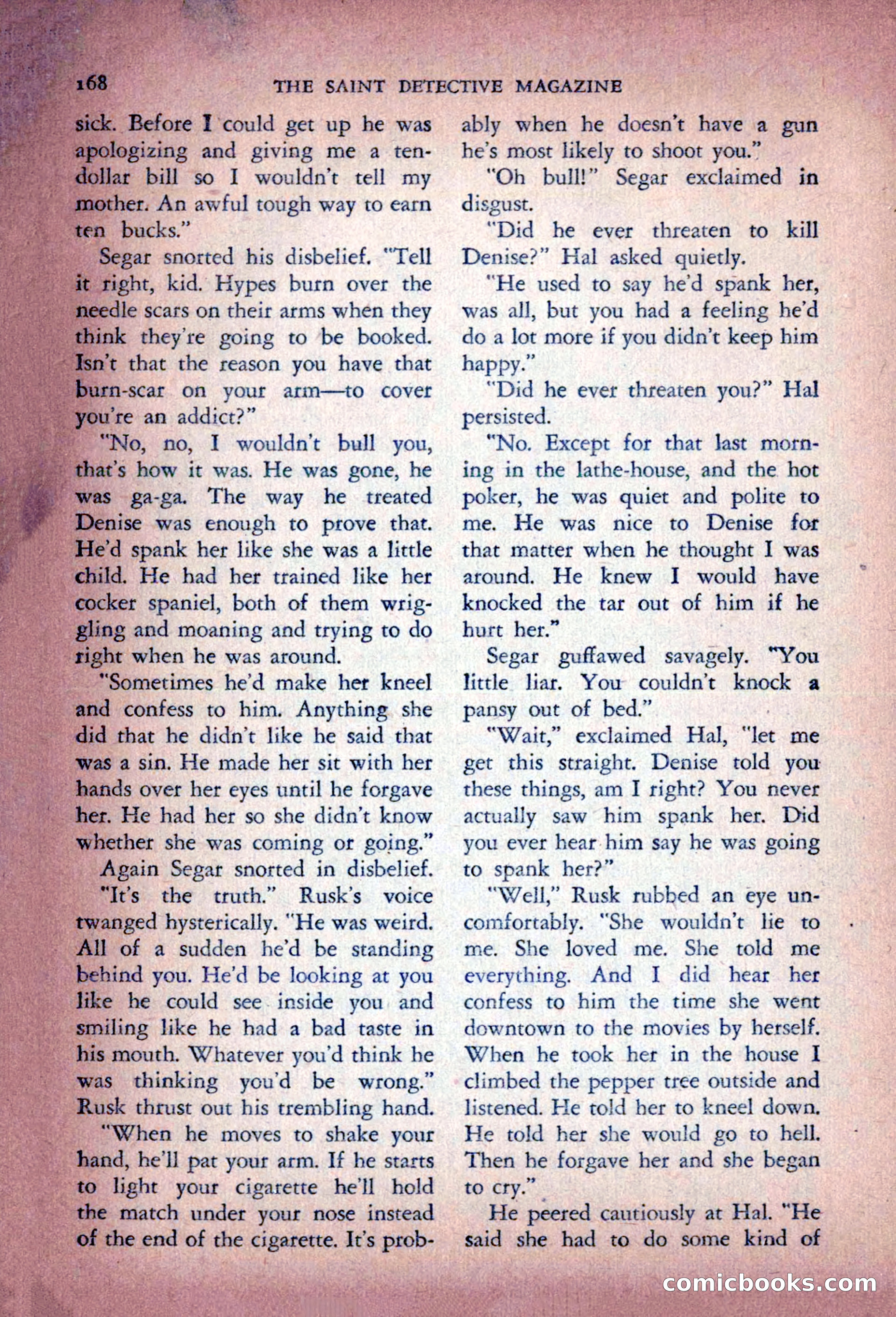 The Saint Detective Magazine — page 170 of 196