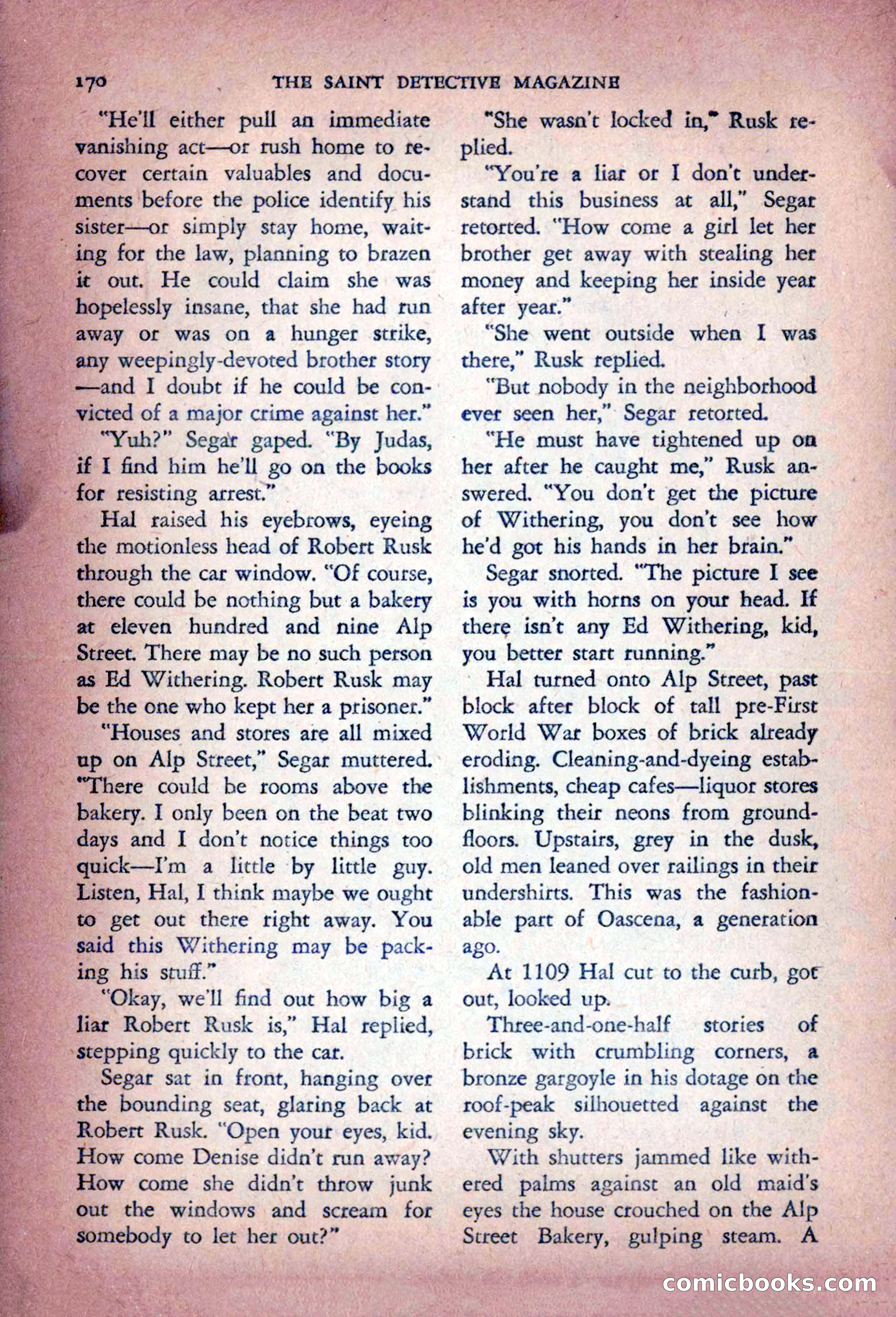 The Saint Detective Magazine — page 172 of 196