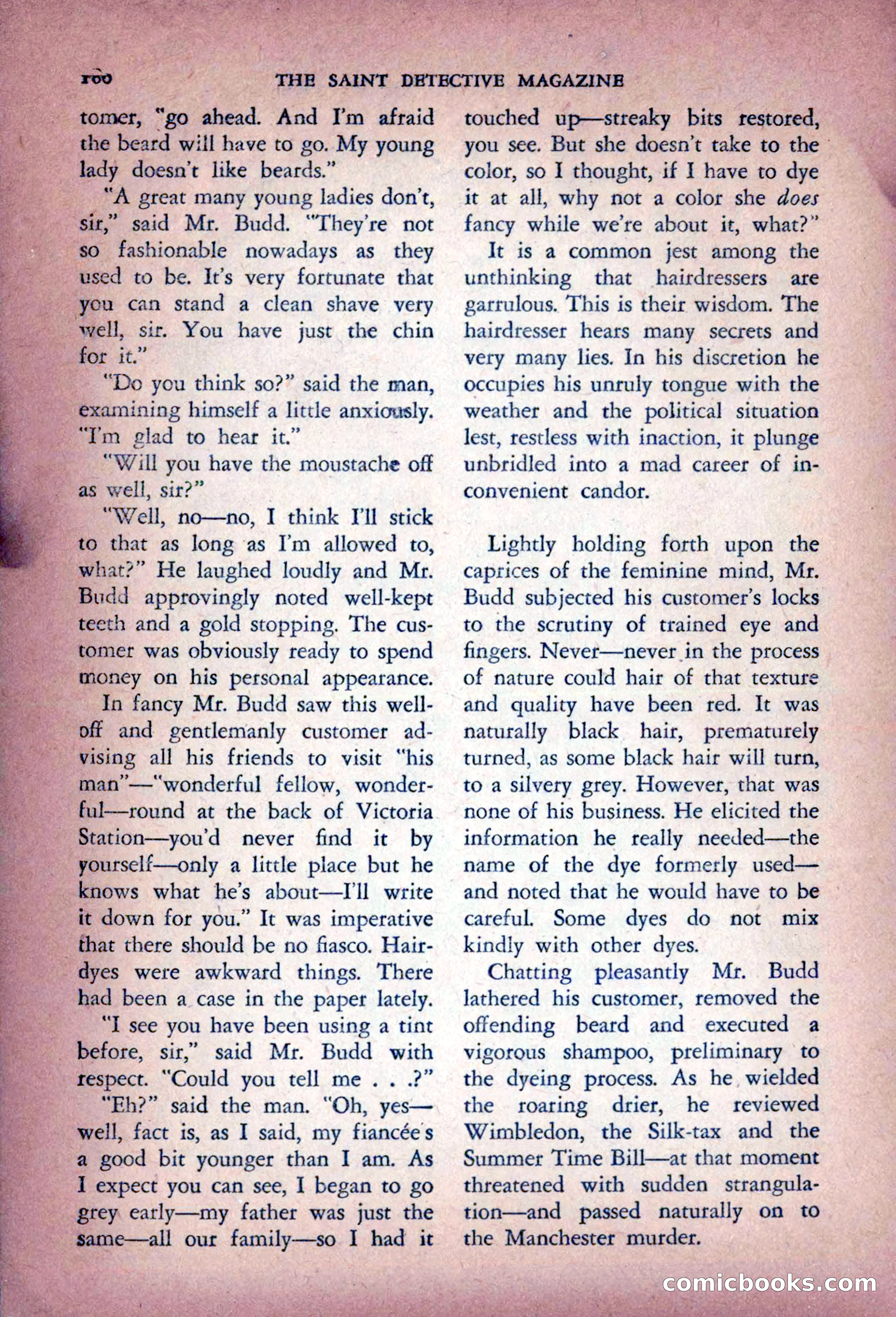 The Saint Detective Magazine — page 182 of 196