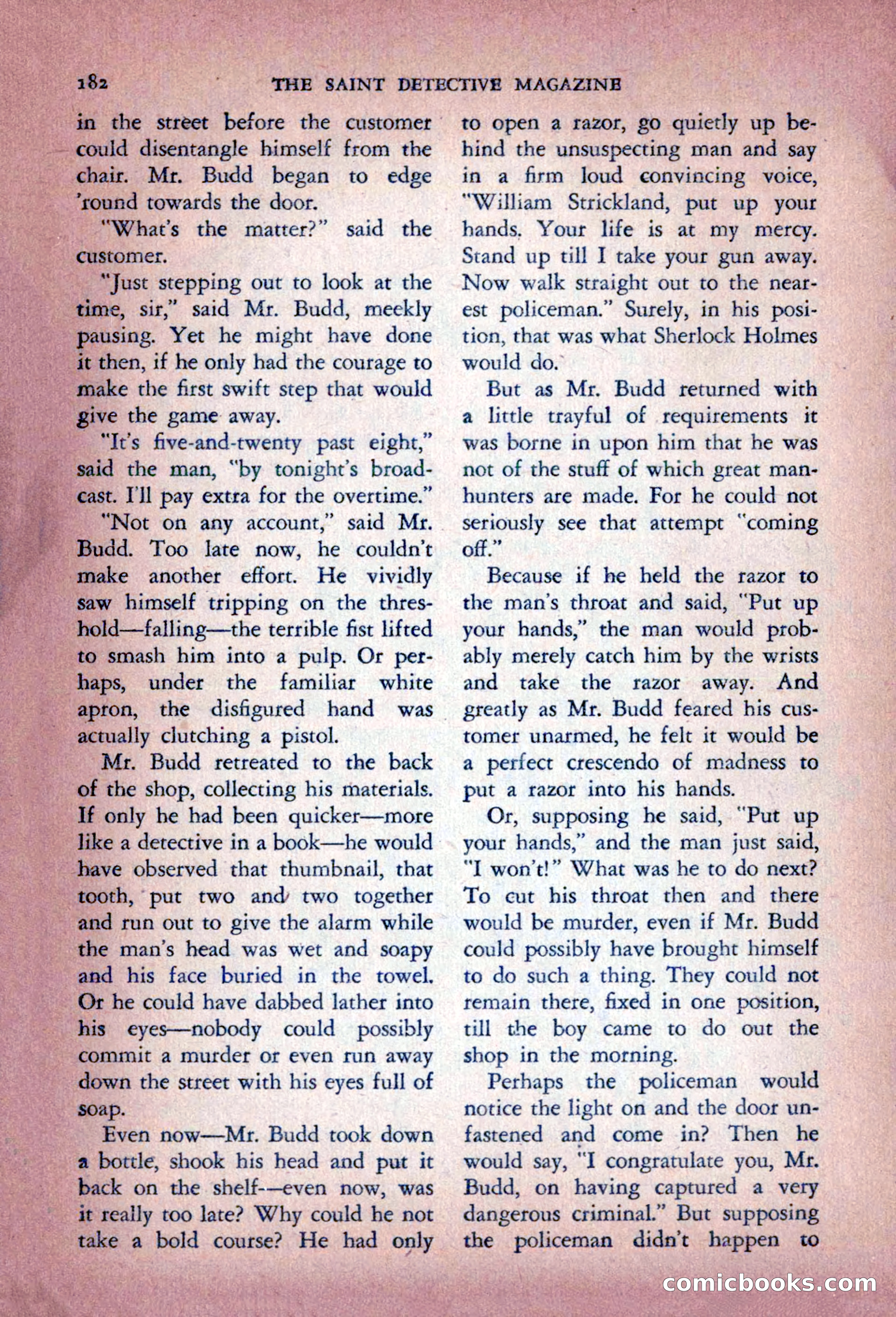 The Saint Detective Magazine — page 184 of 196