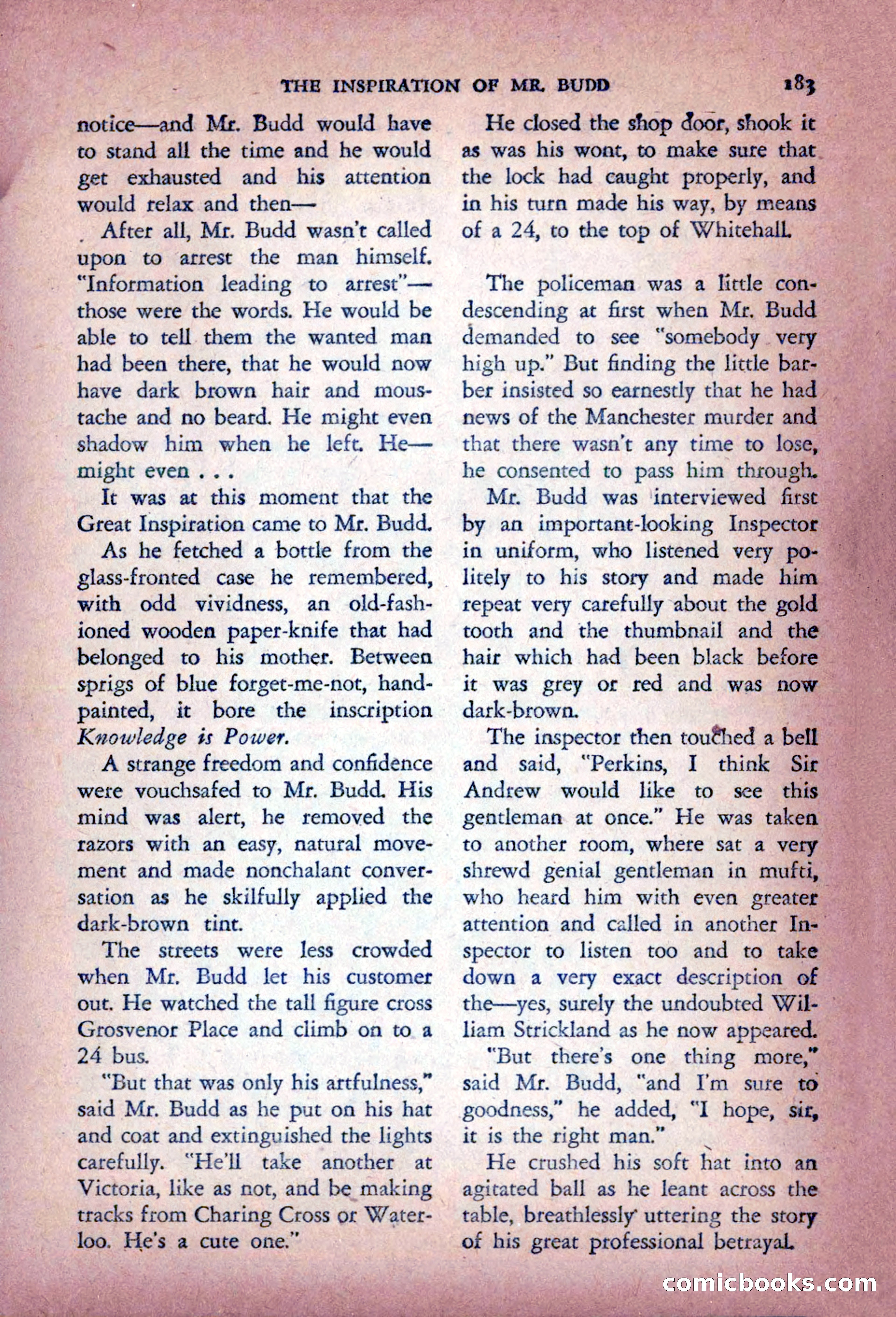 The Saint Detective Magazine — page 185 of 196