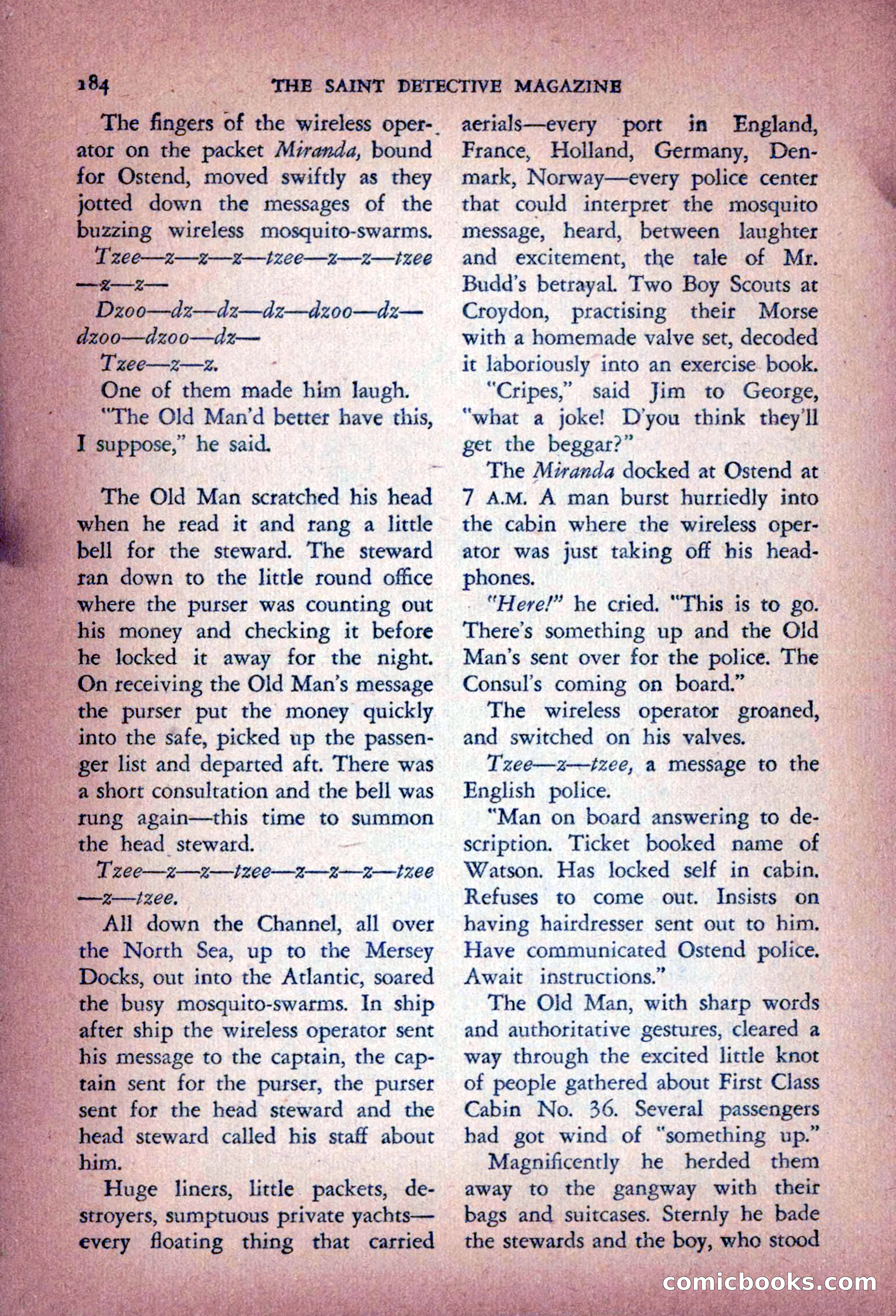 The Saint Detective Magazine — page 186 of 196