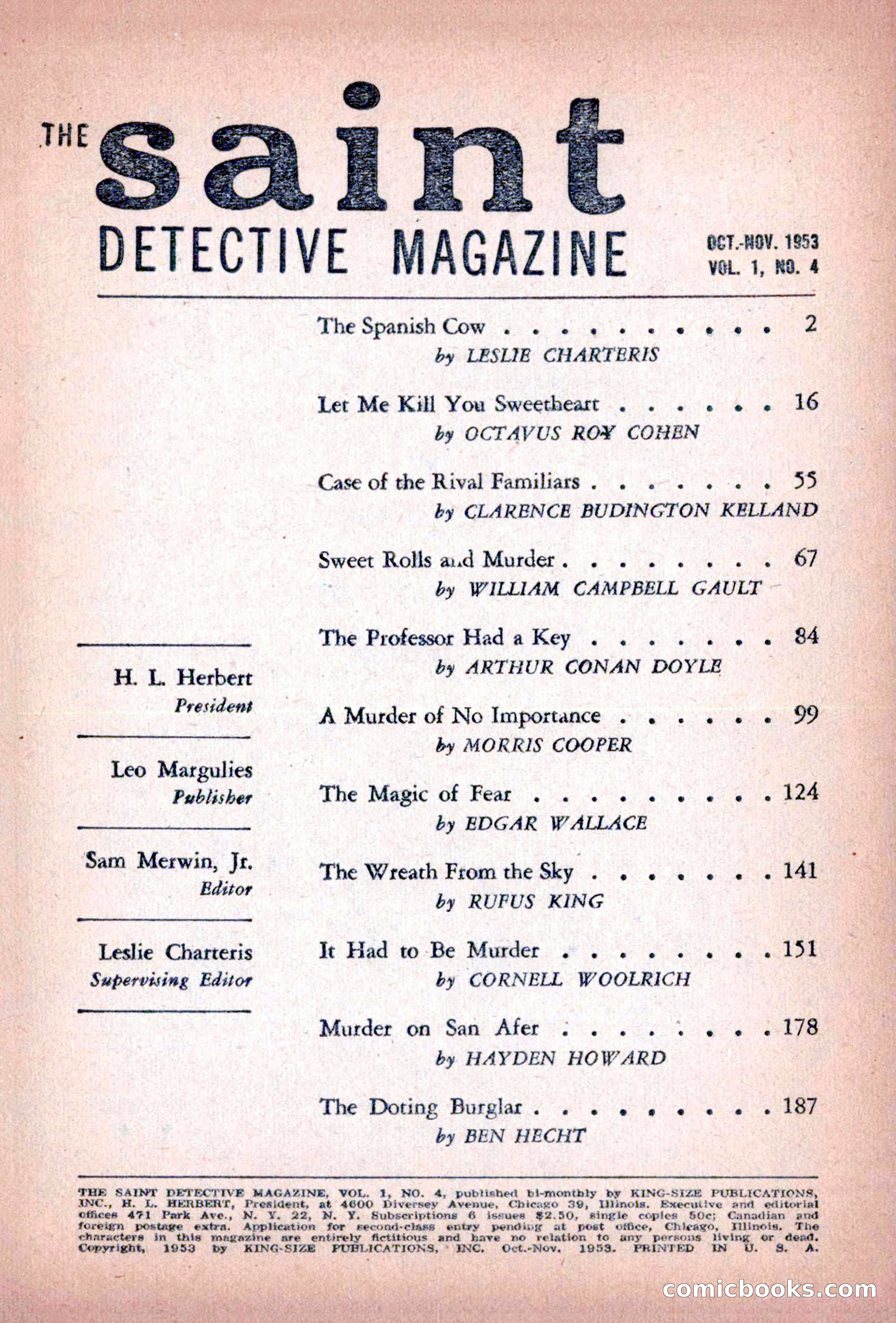 The Saint Detective Magazine — page 3 of 196