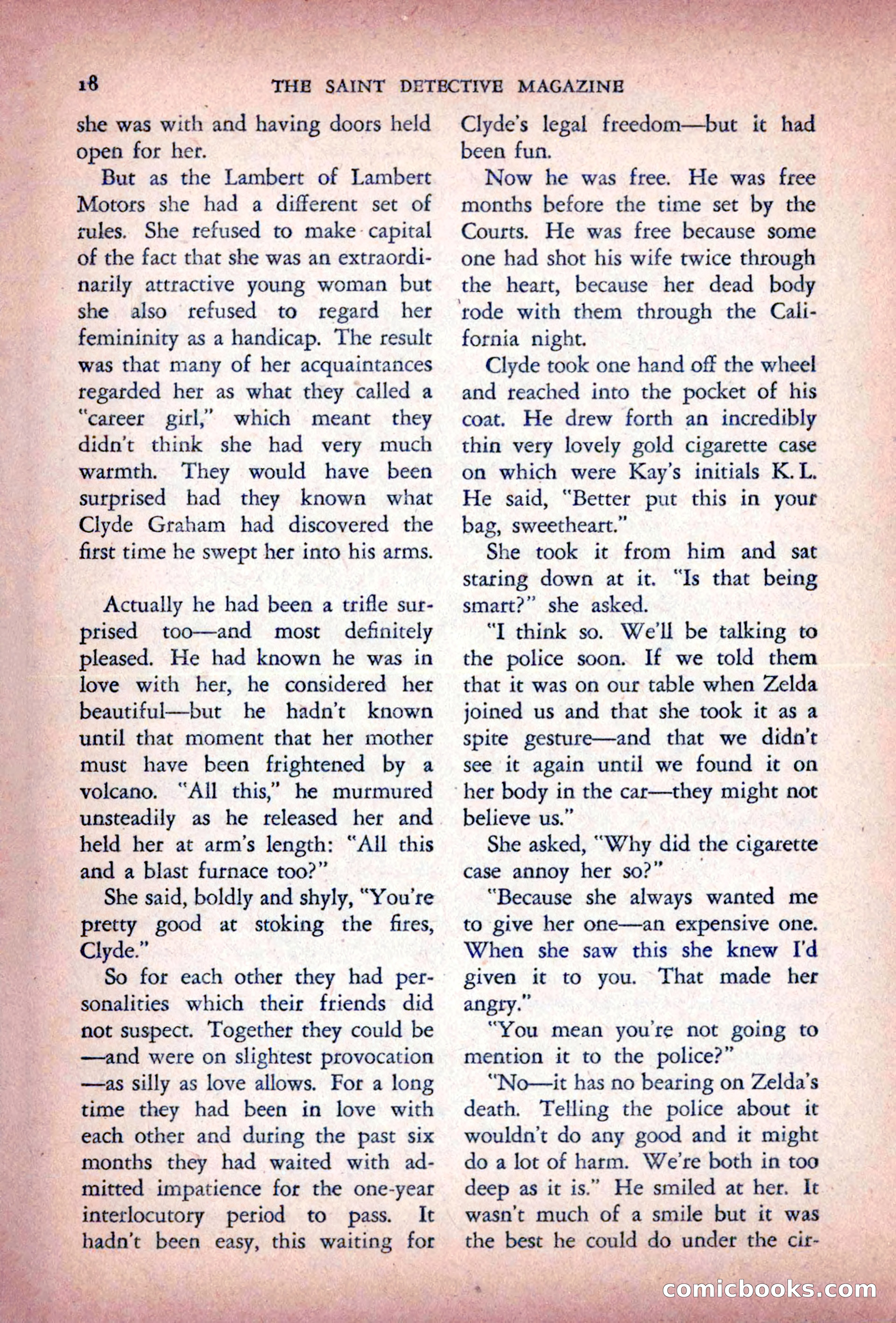 The Saint Detective Magazine — page 20 of 196