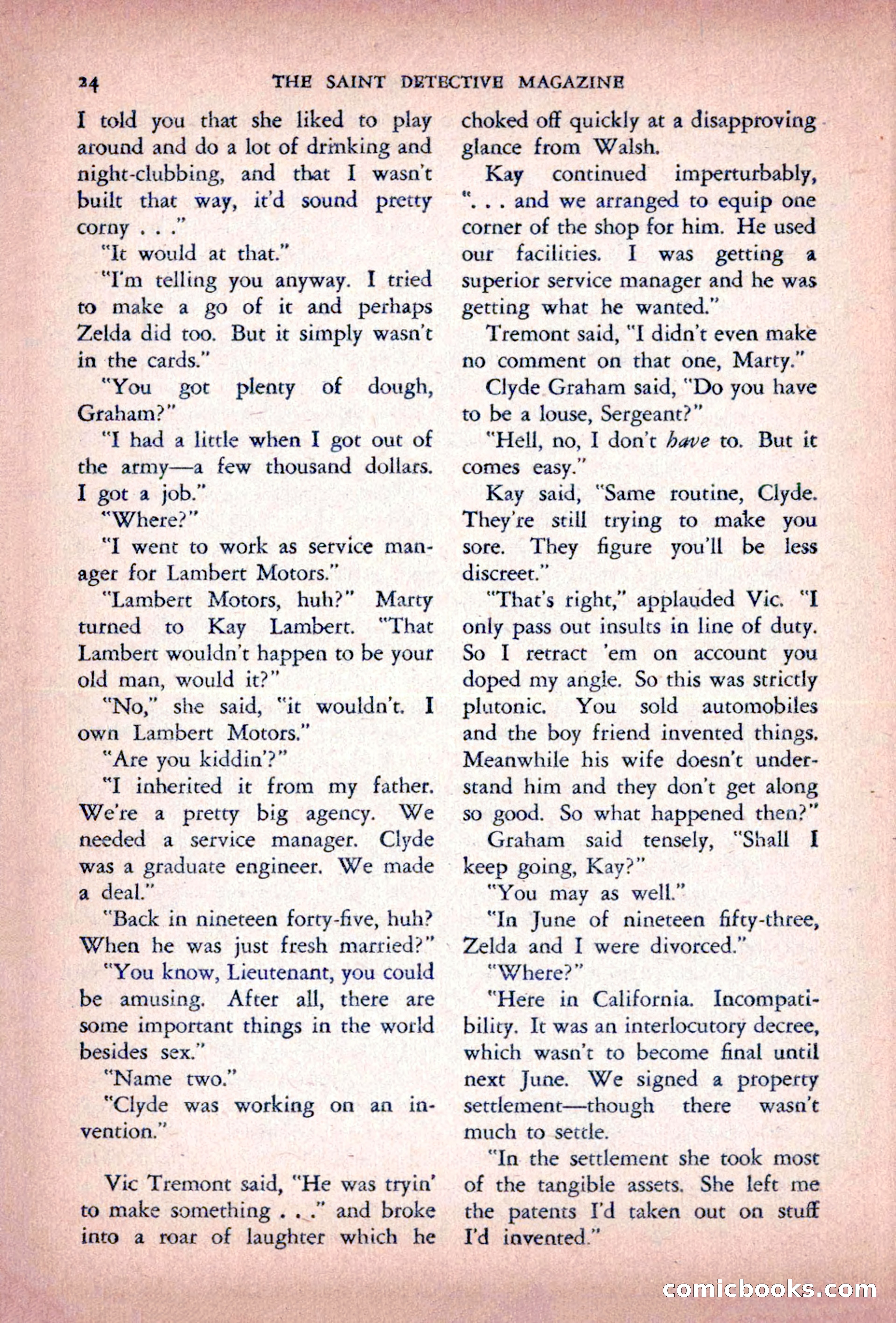 The Saint Detective Magazine — page 26 of 196