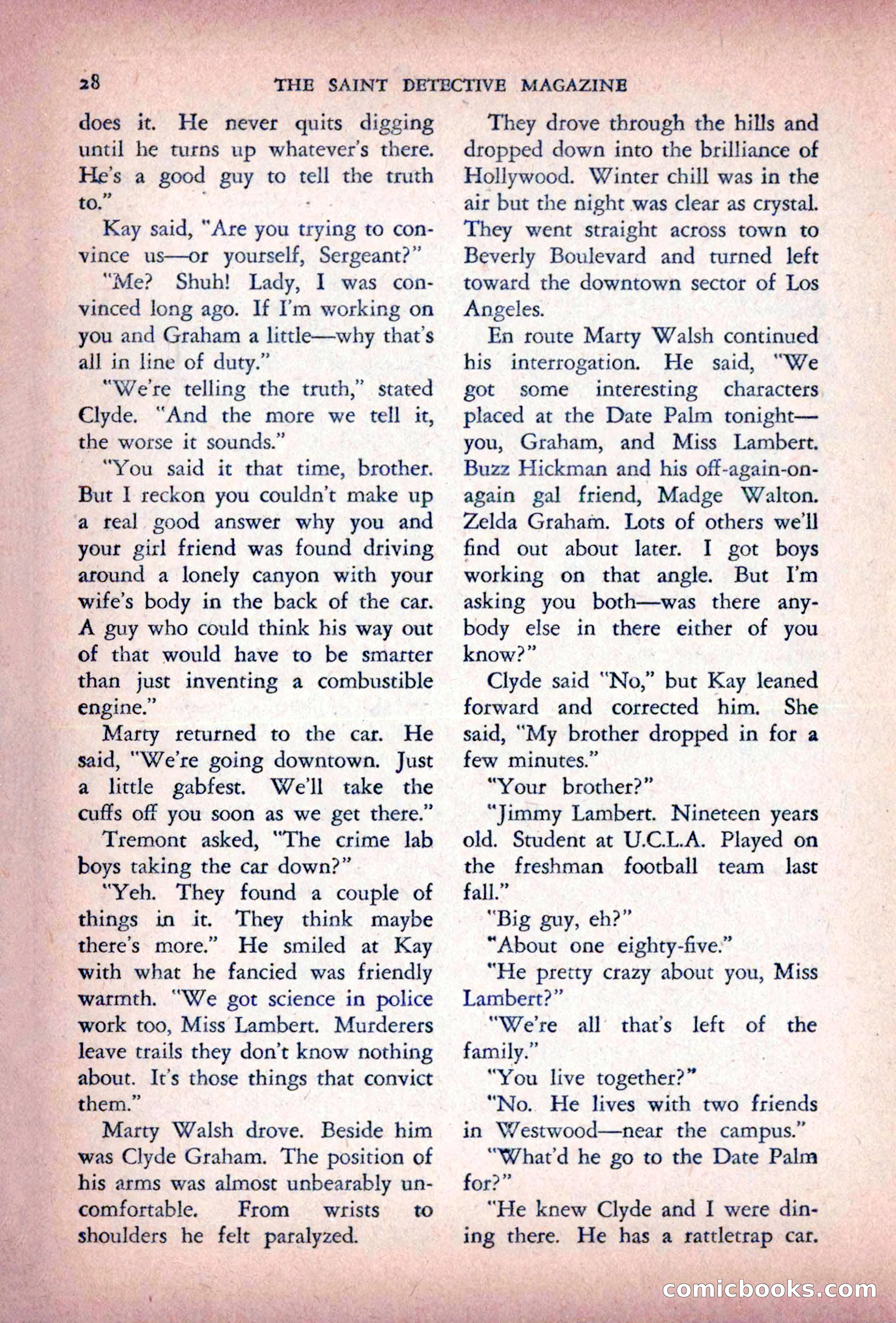 The Saint Detective Magazine — page 30 of 196