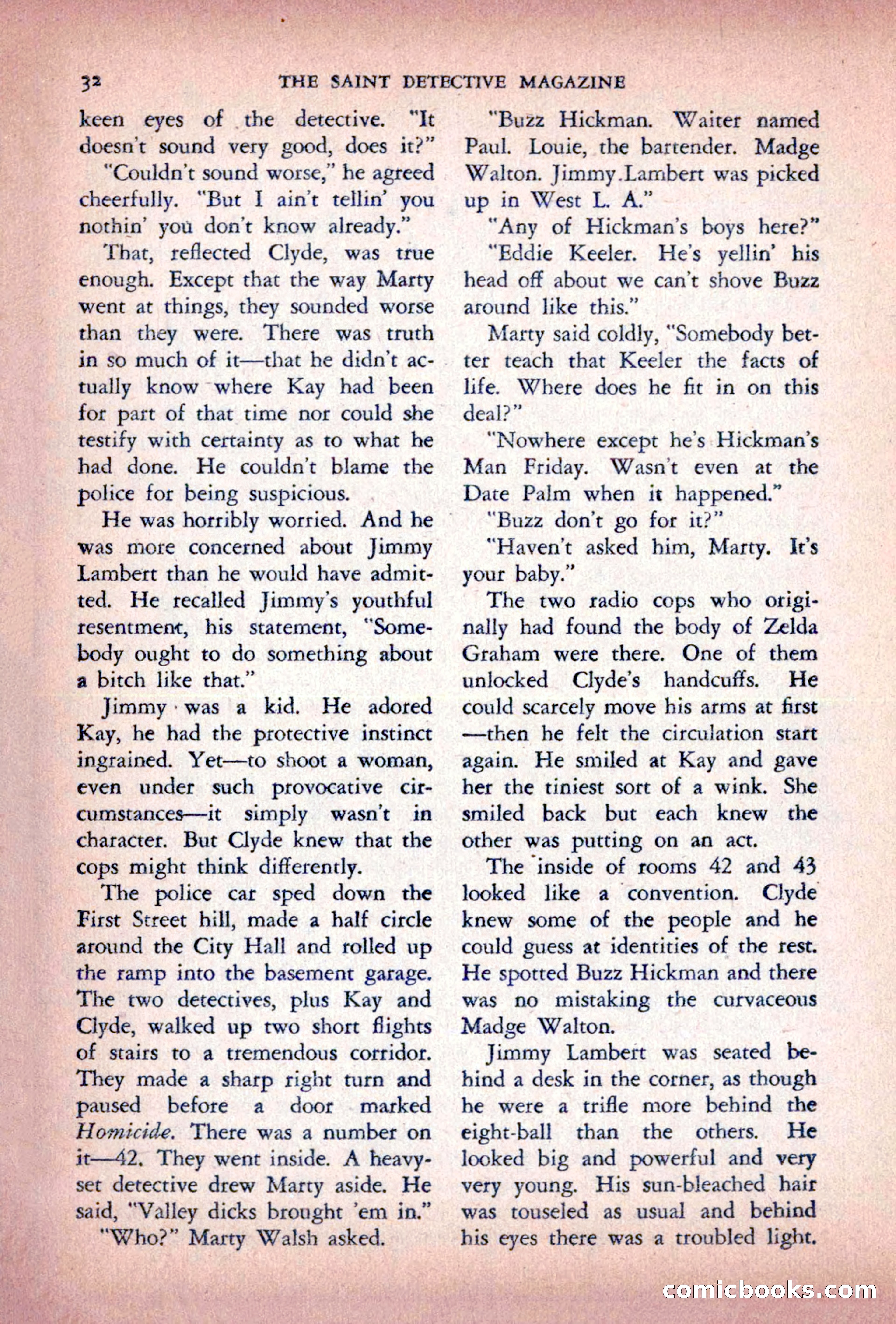 The Saint Detective Magazine — page 34 of 196