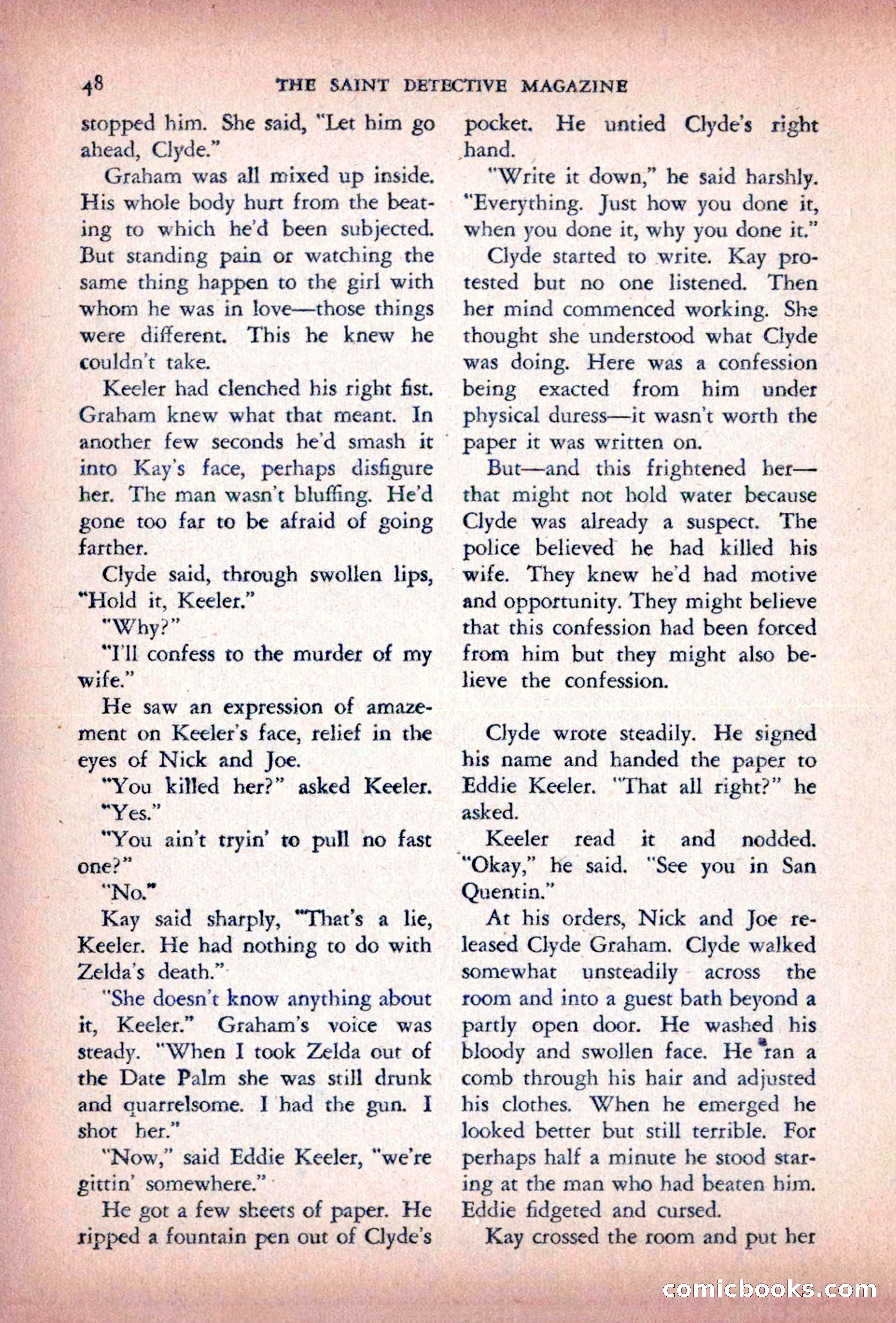 The Saint Detective Magazine — page 50 of 196