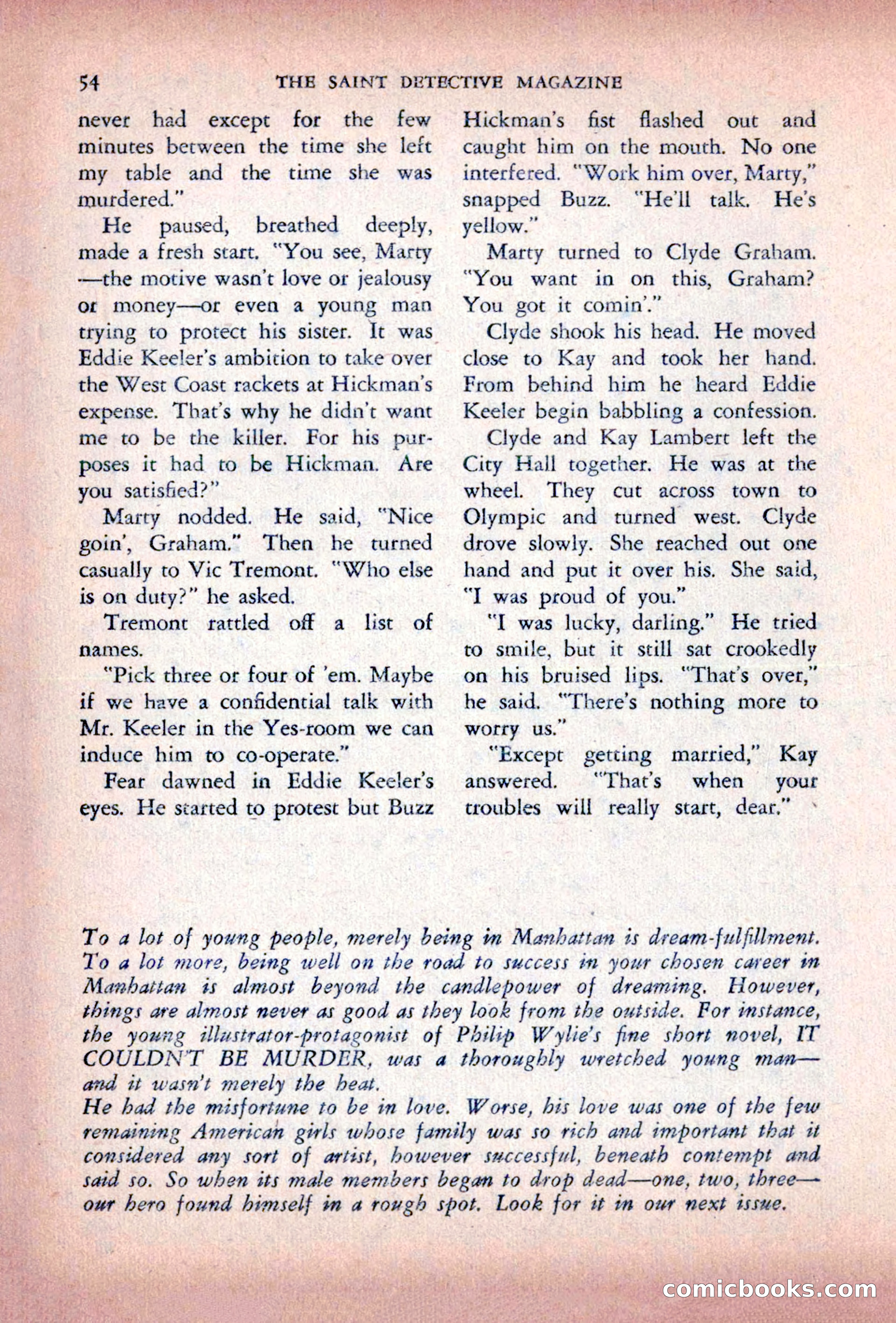 The Saint Detective Magazine — page 56 of 196