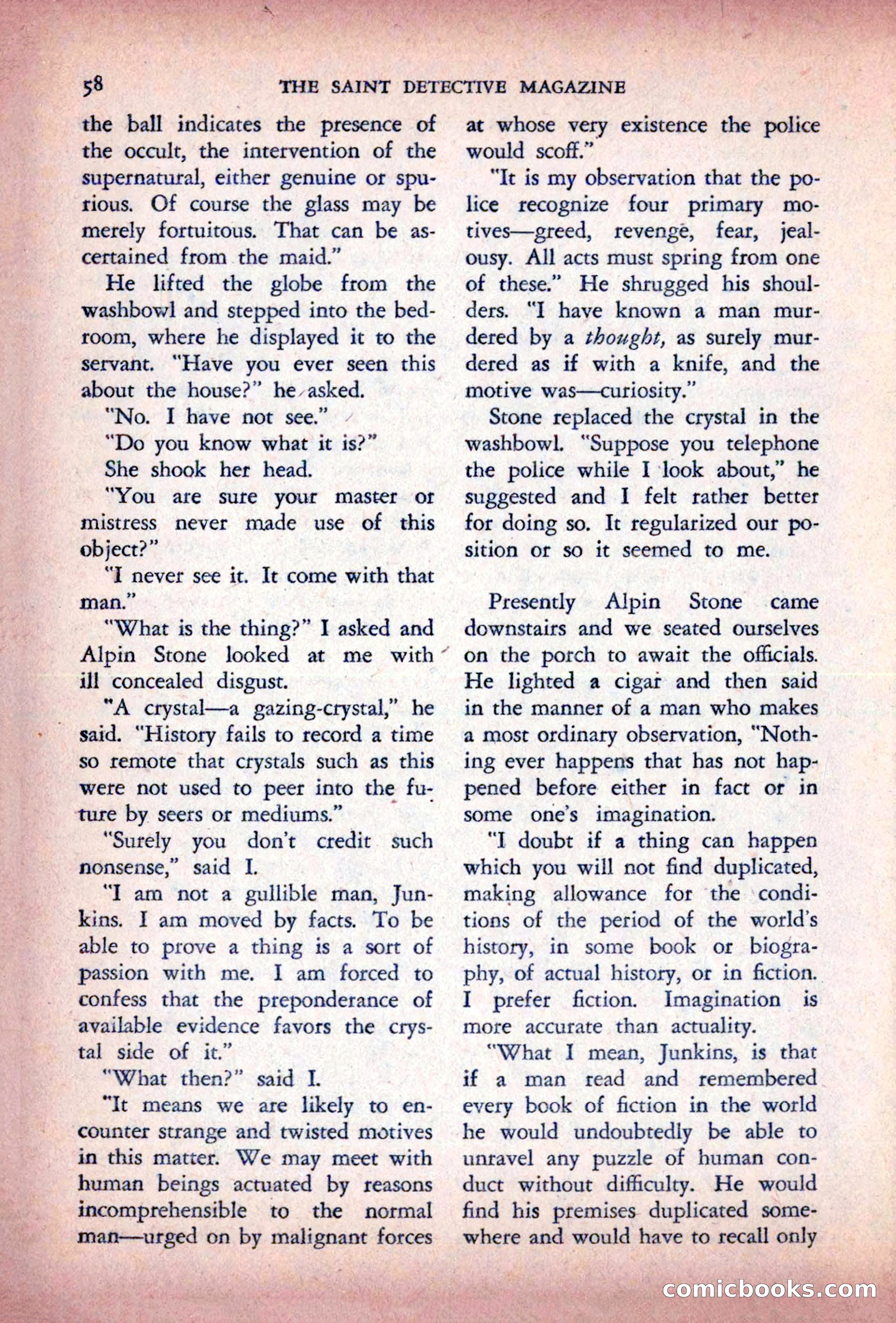 The Saint Detective Magazine — page 60 of 196