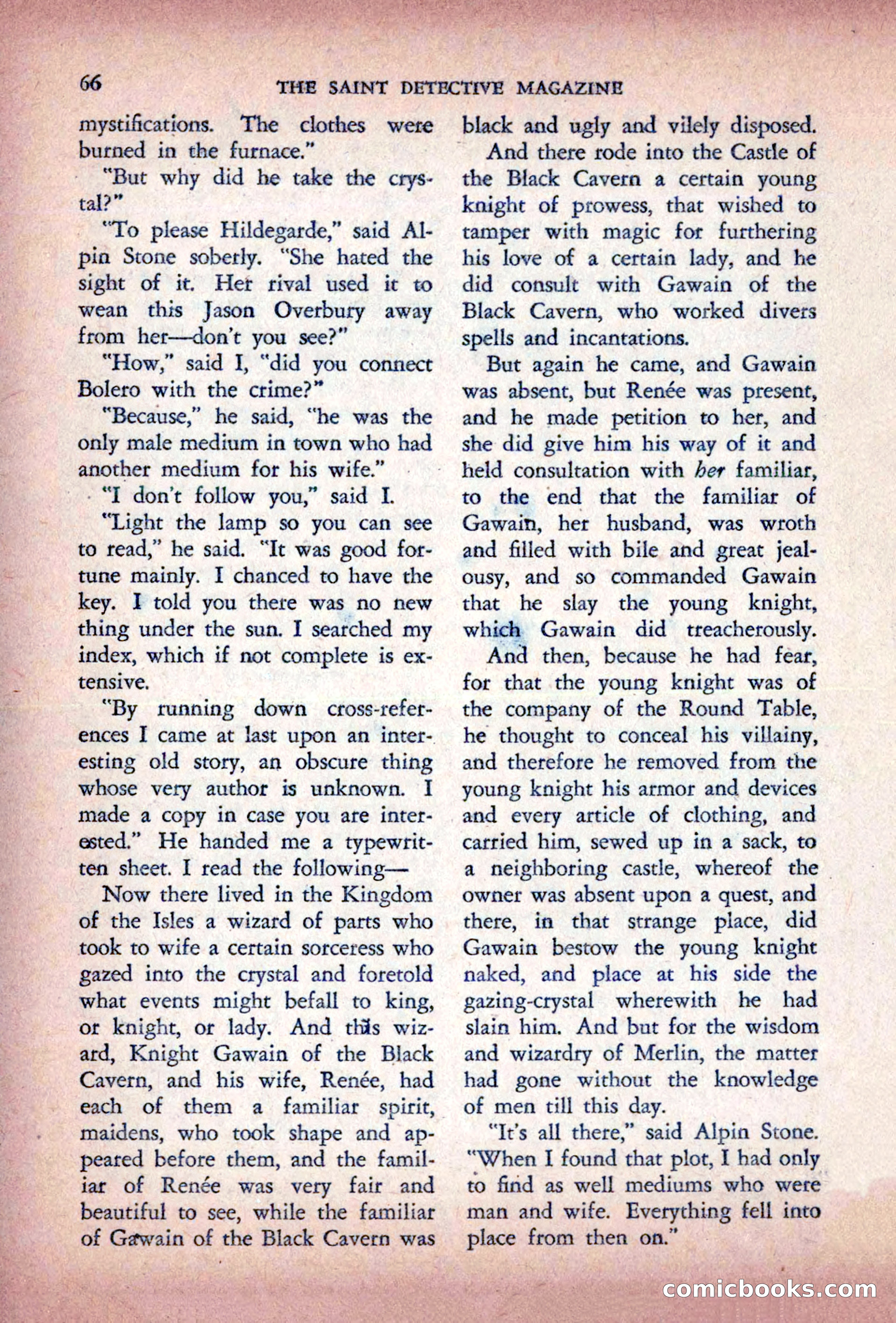 The Saint Detective Magazine — page 68 of 196