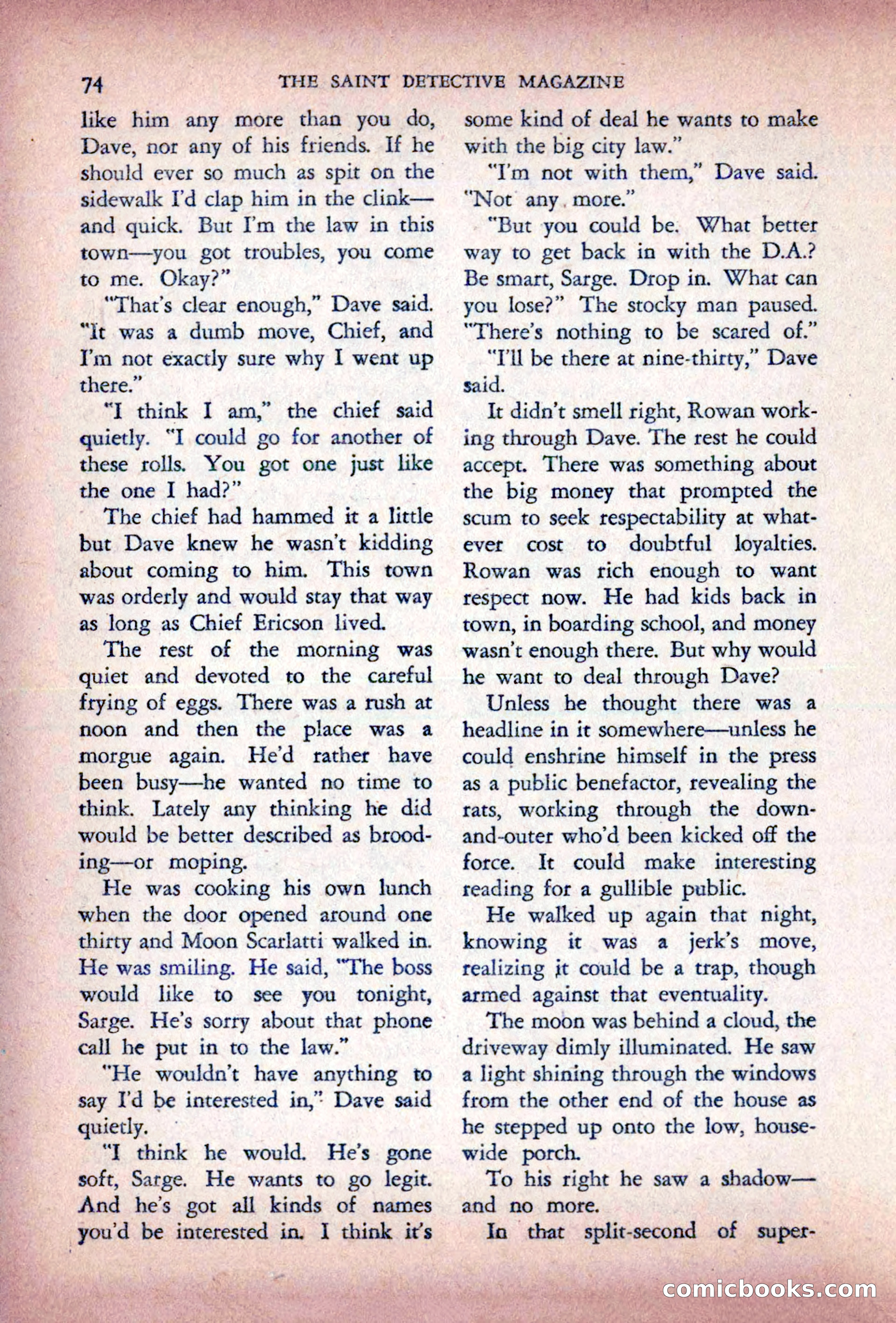 The Saint Detective Magazine — page 76 of 196