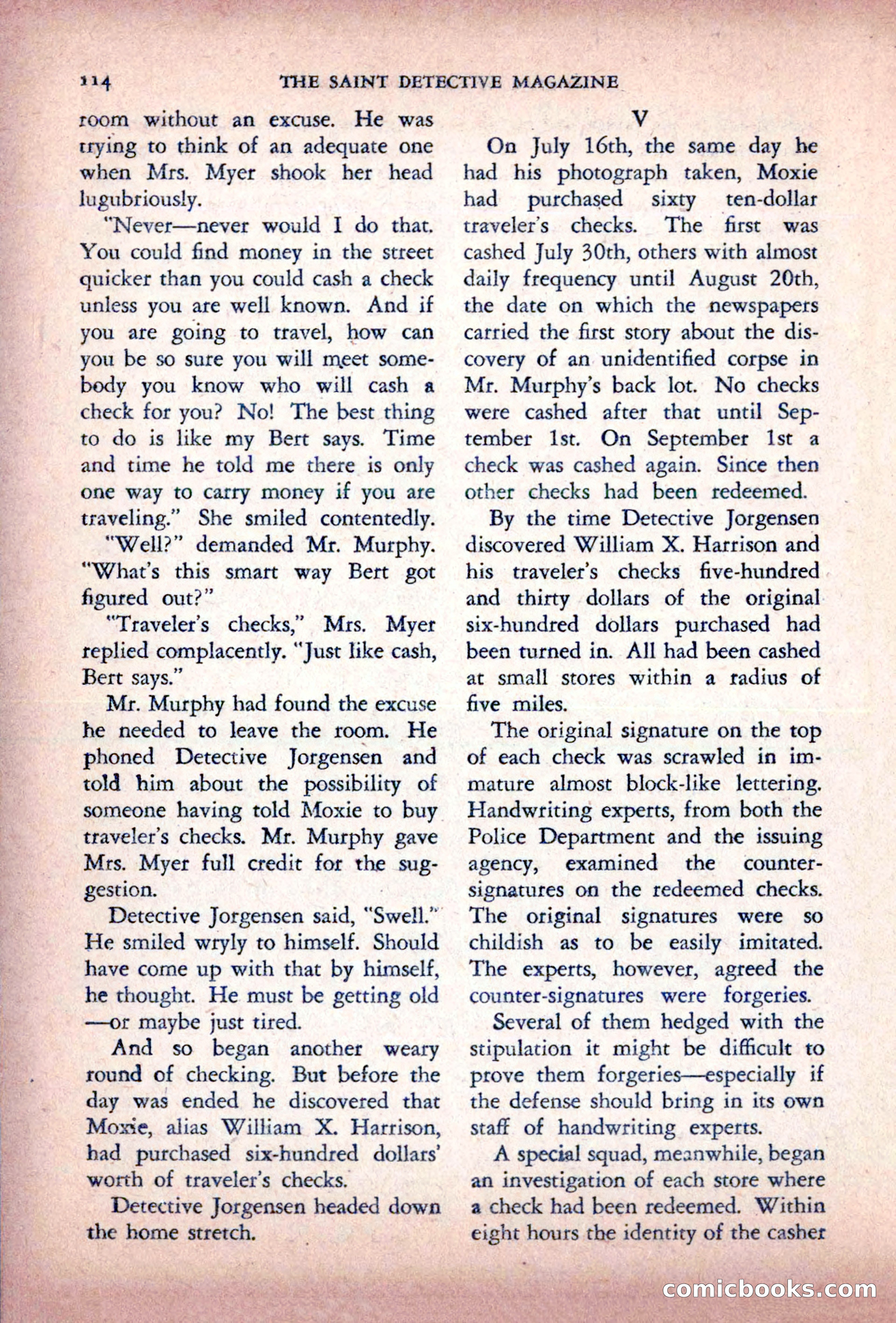 The Saint Detective Magazine — page 116 of 196