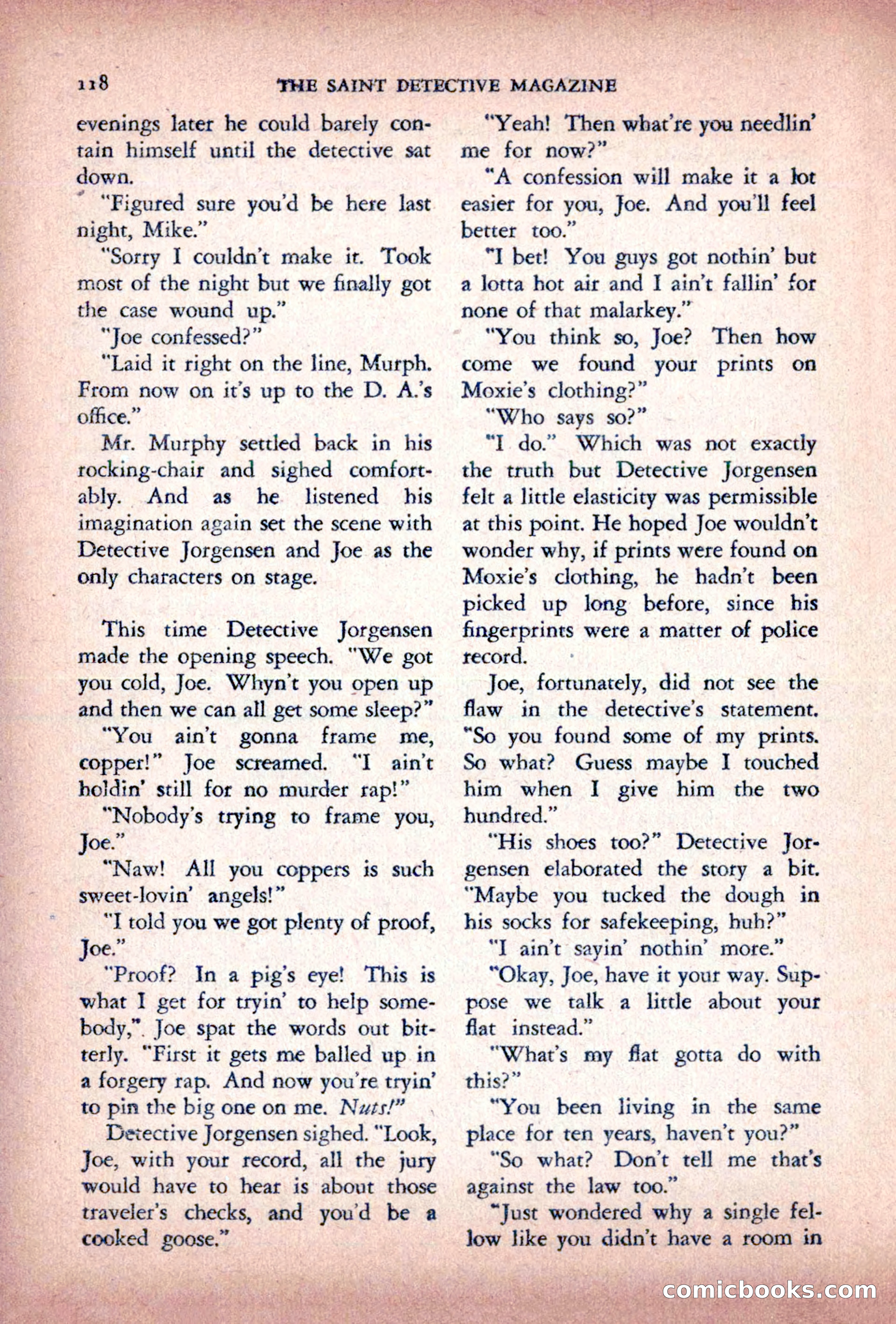 The Saint Detective Magazine — page 120 of 196