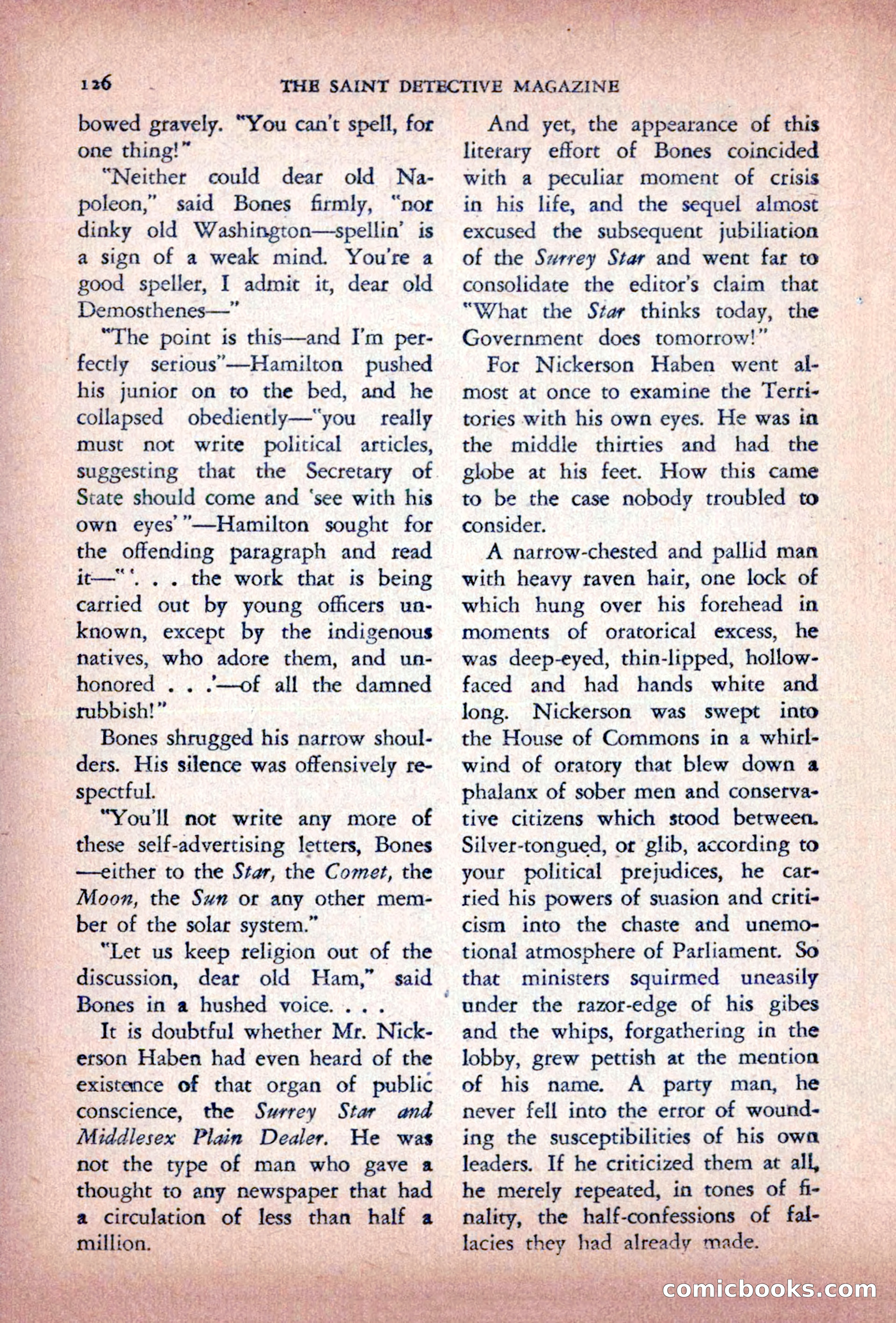 The Saint Detective Magazine — page 128 of 196