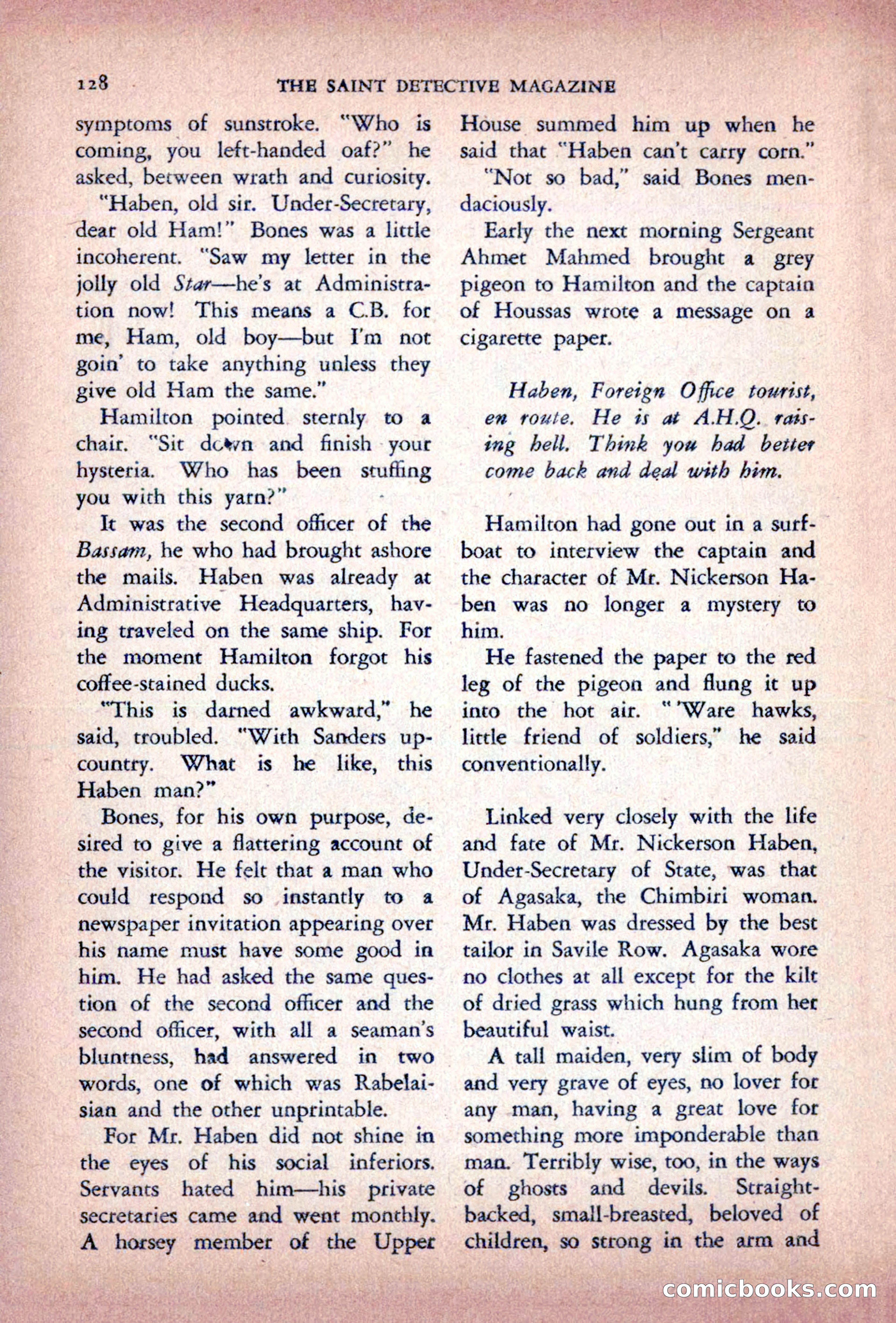 The Saint Detective Magazine — page 130 of 196