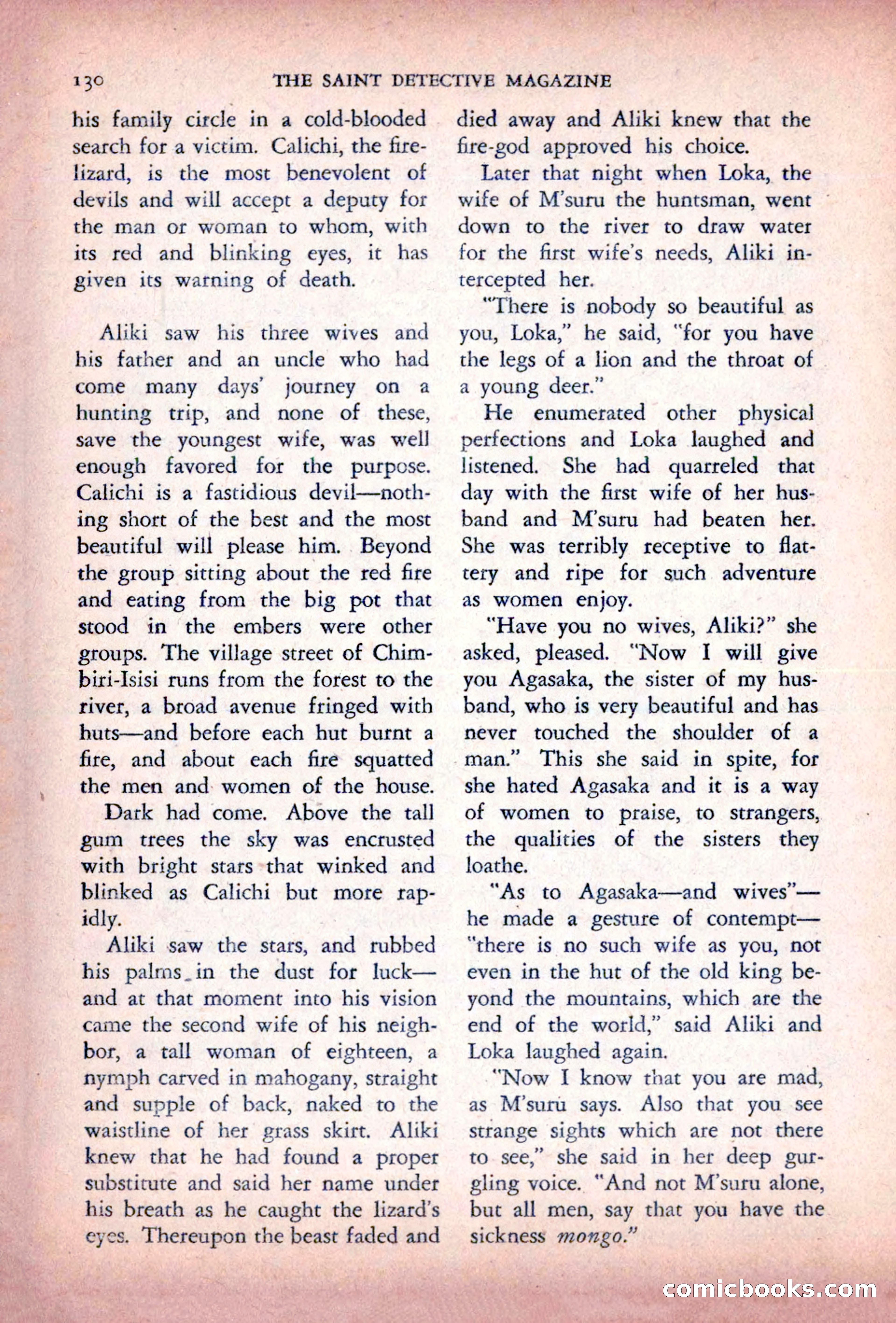 The Saint Detective Magazine — page 132 of 196