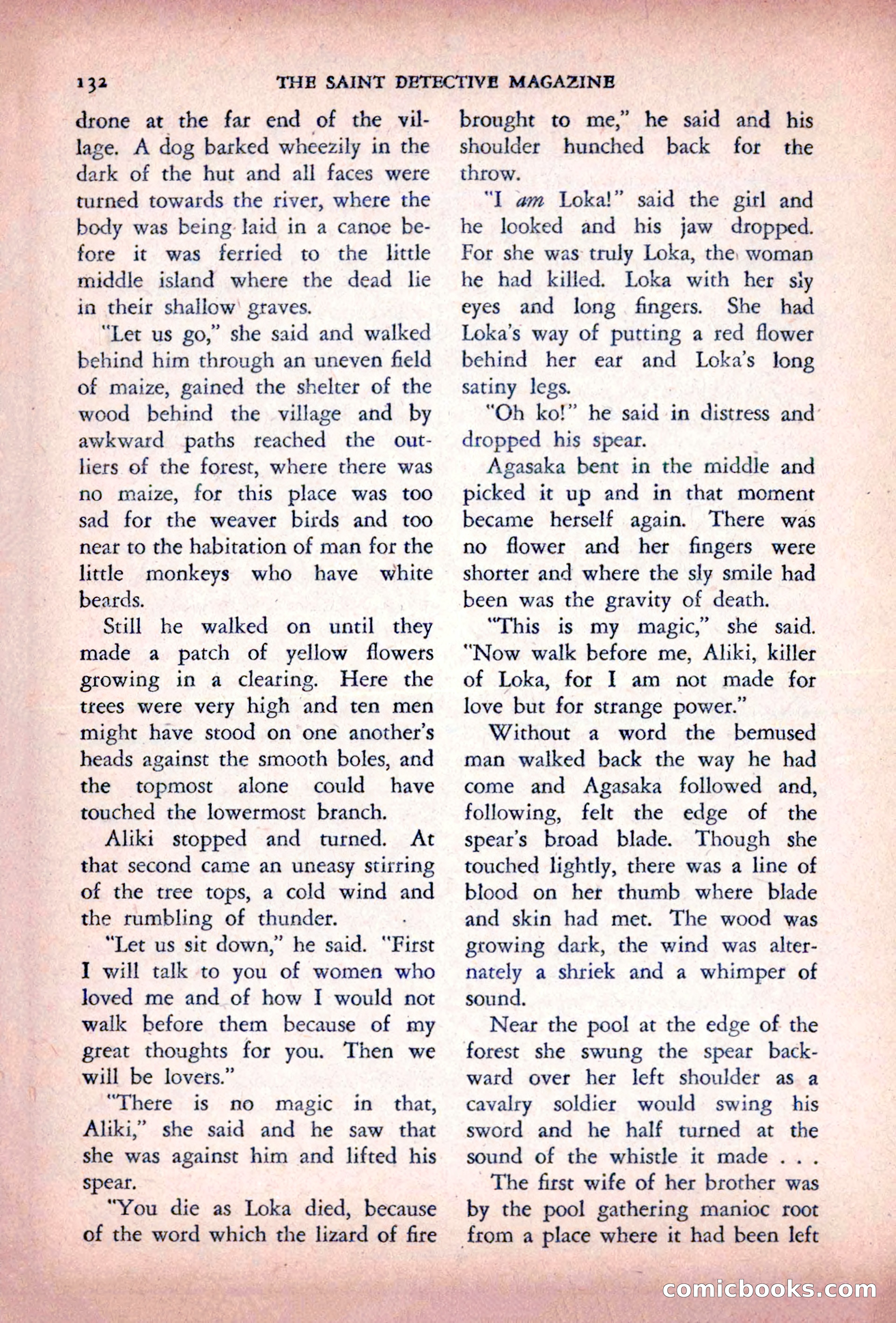 The Saint Detective Magazine — page 134 of 196