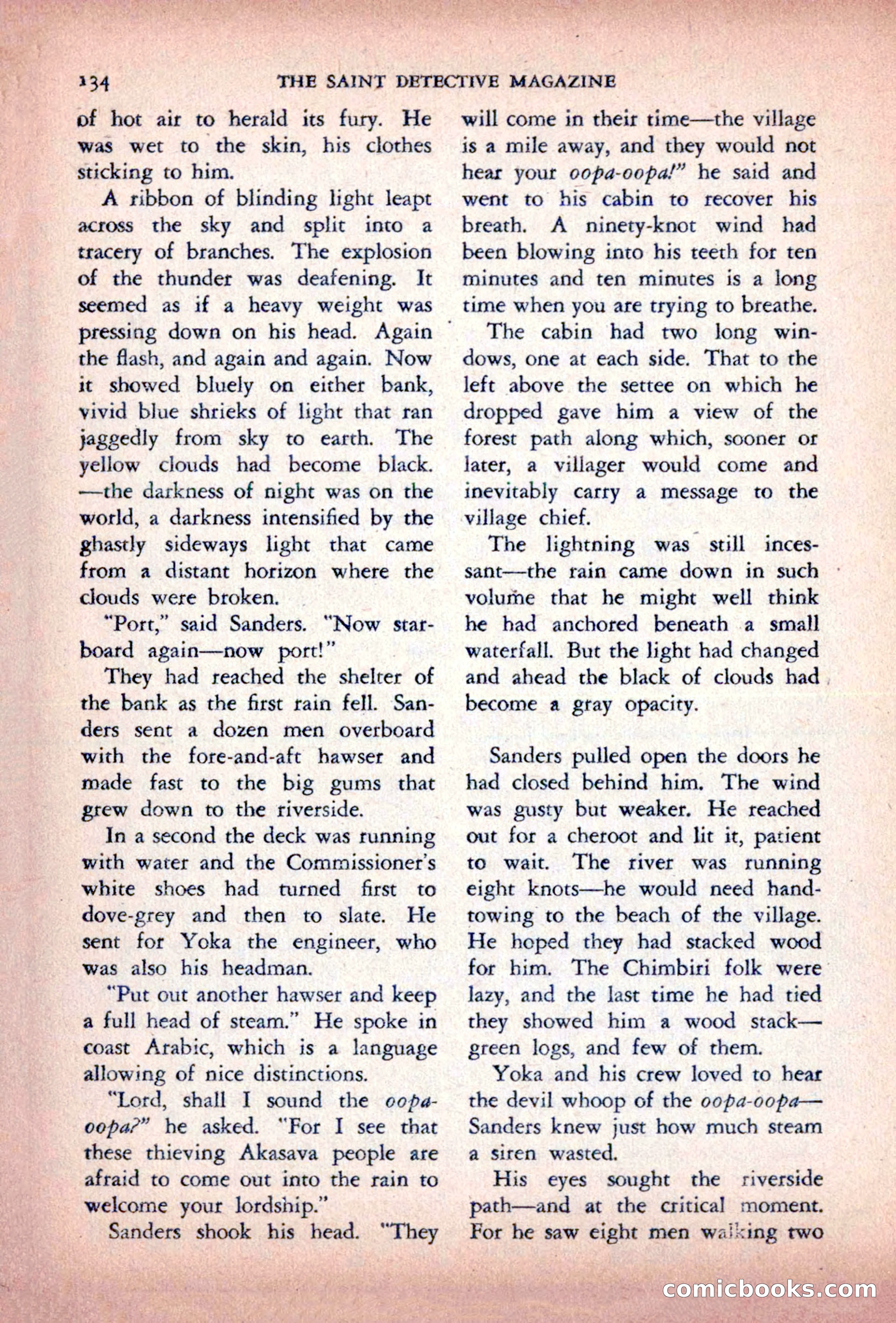 The Saint Detective Magazine — page 136 of 196