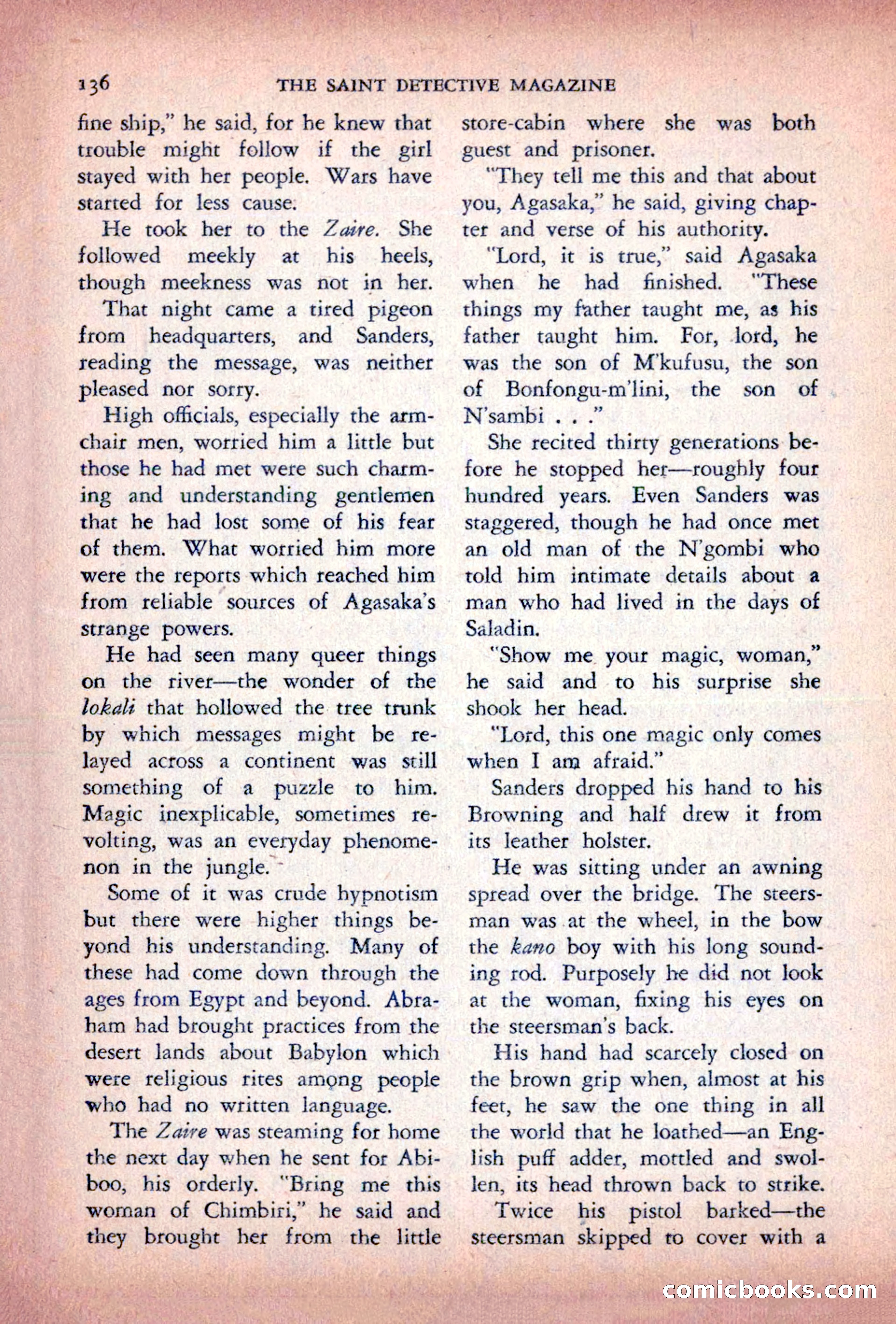 The Saint Detective Magazine — page 138 of 196